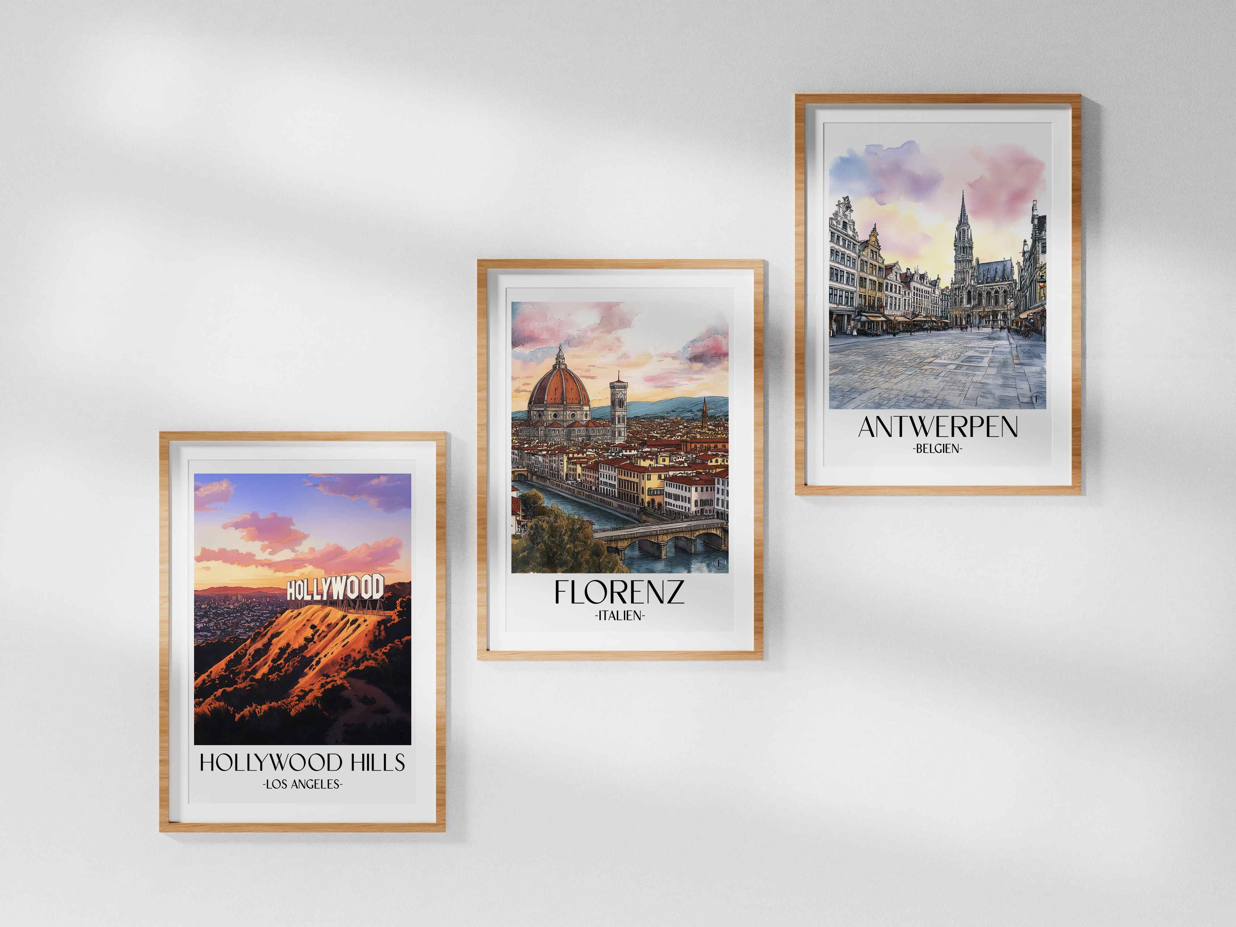florenz-italien-poster-aquarell