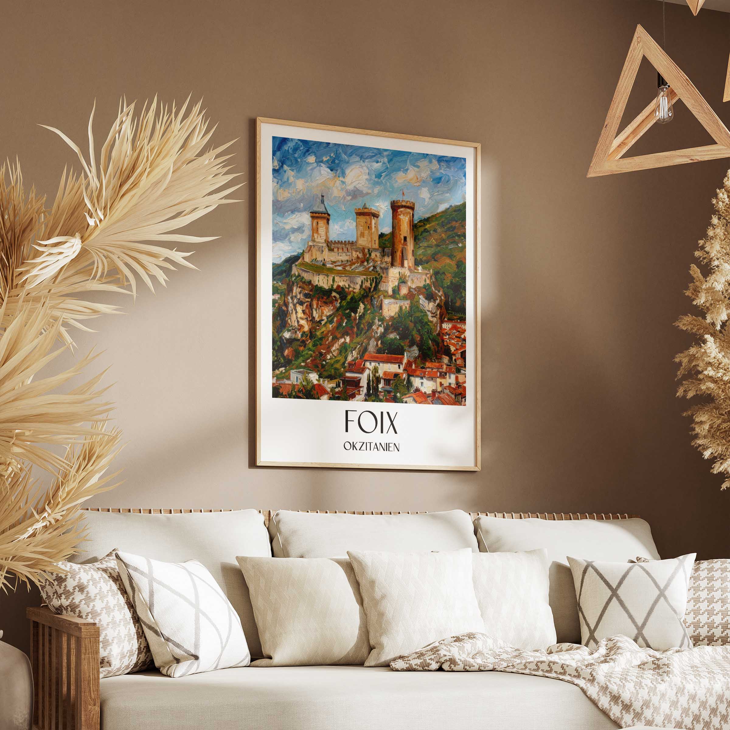 foix-okzitanien-frankreich-poster-oil-painting-oelgemaelde