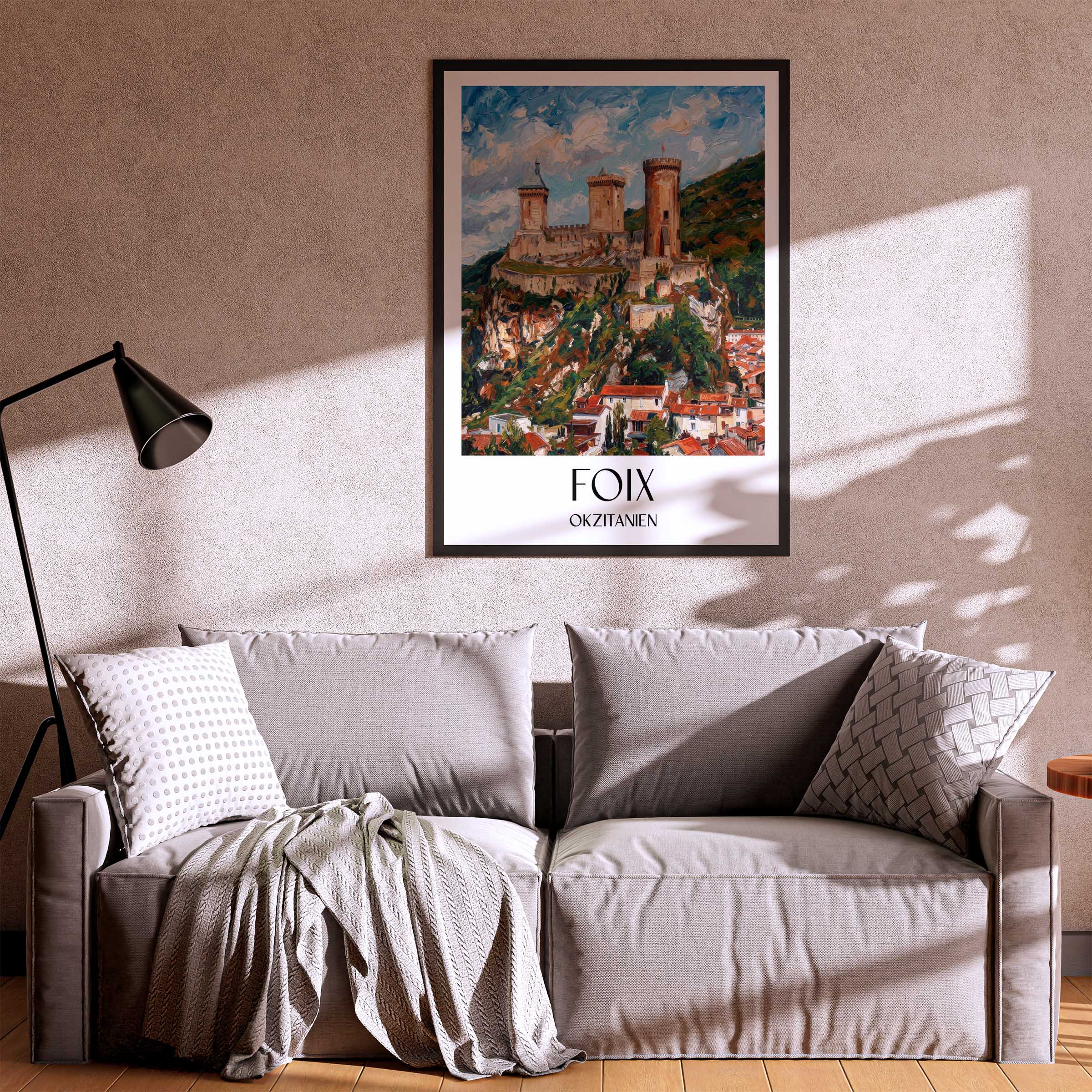 foix-okzitanien-frankreich-poster-oil-painting-oelgemaelde
