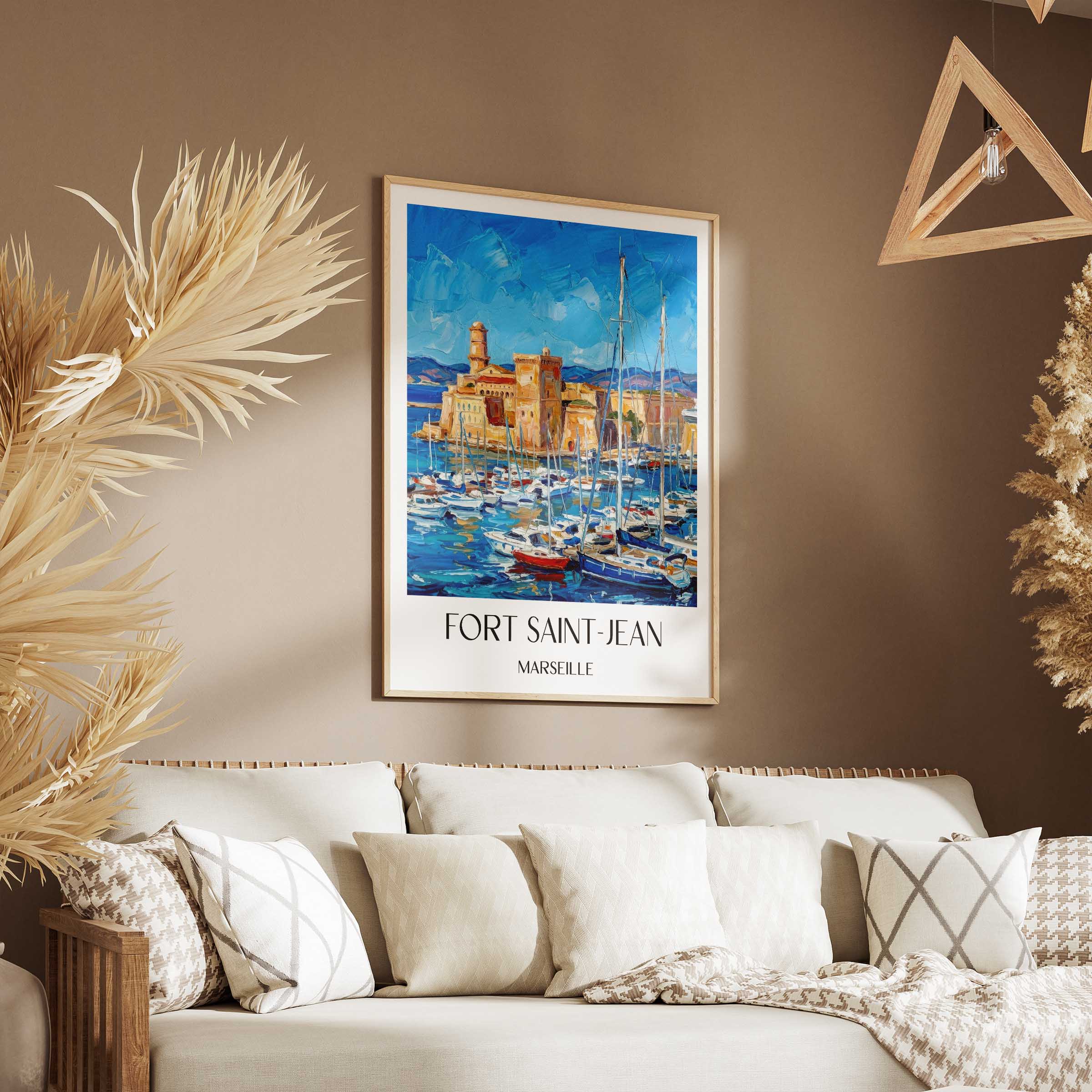 fort-saint-jean-marseille-frankreich-poster-oil-painting-oelgemaelde