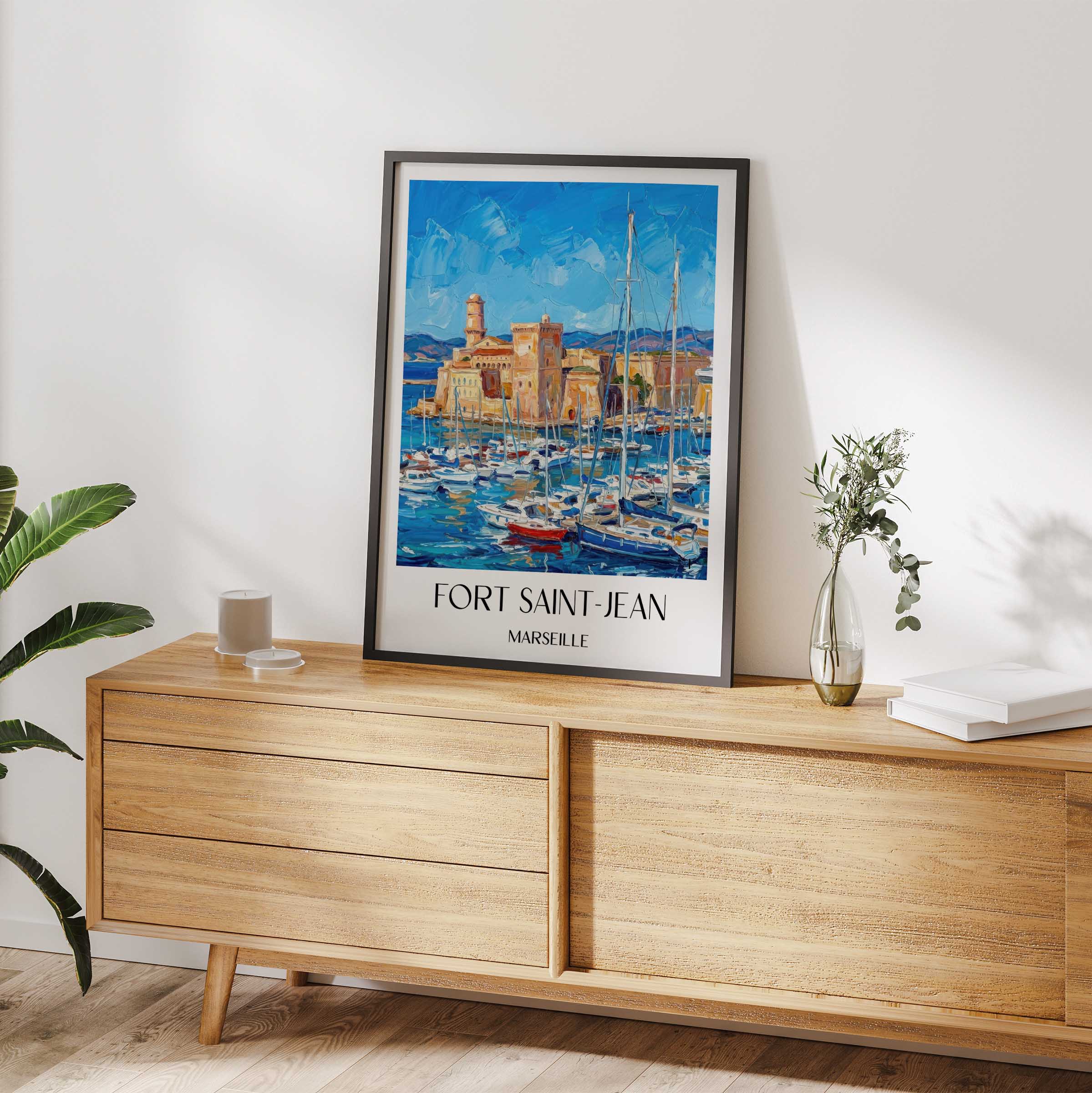 fort-saint-jean-marseille-frankreich-poster-oil-painting-oelgemaelde