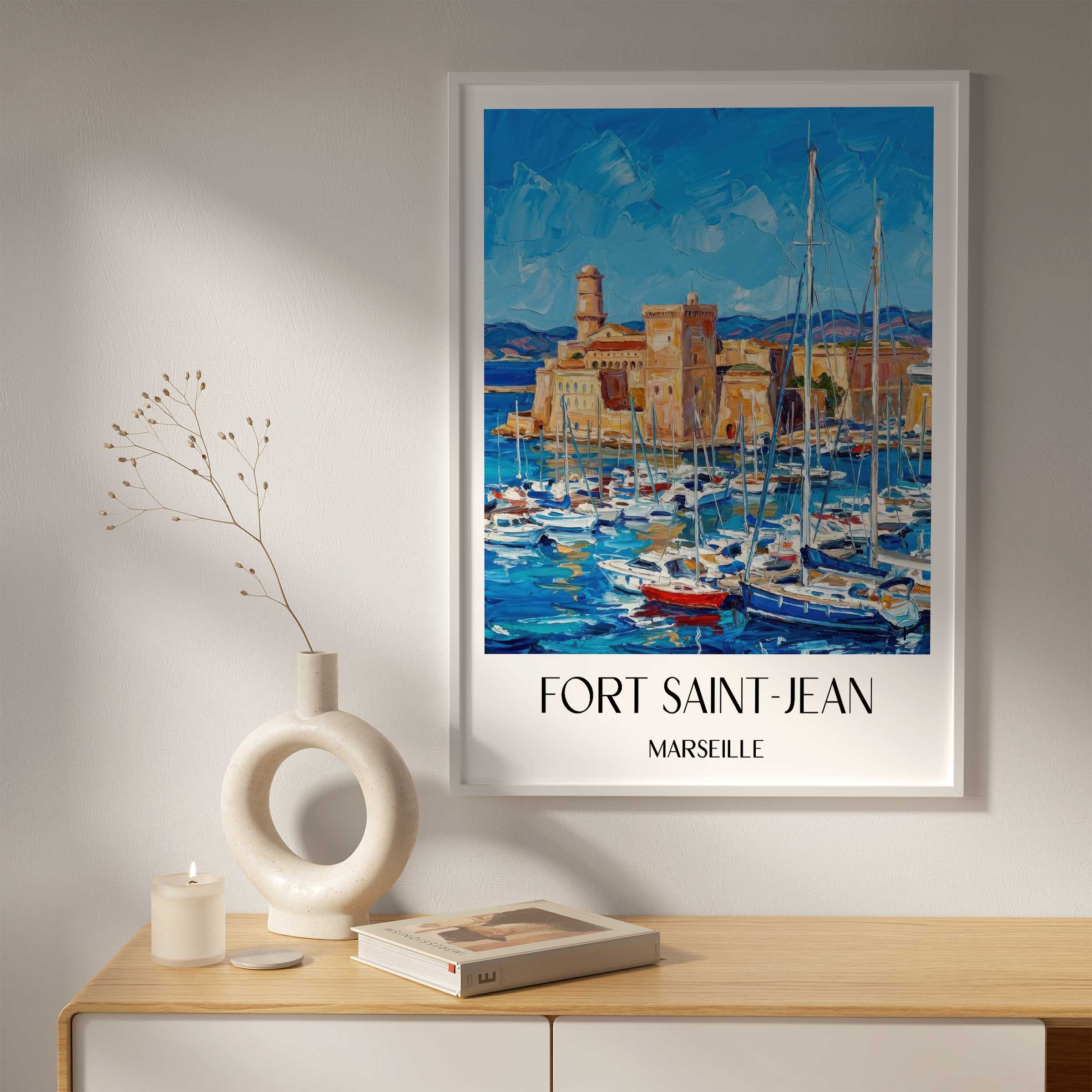 fort-saint-jean-marseille-frankreich-poster-oil-painting-oelgemaelde