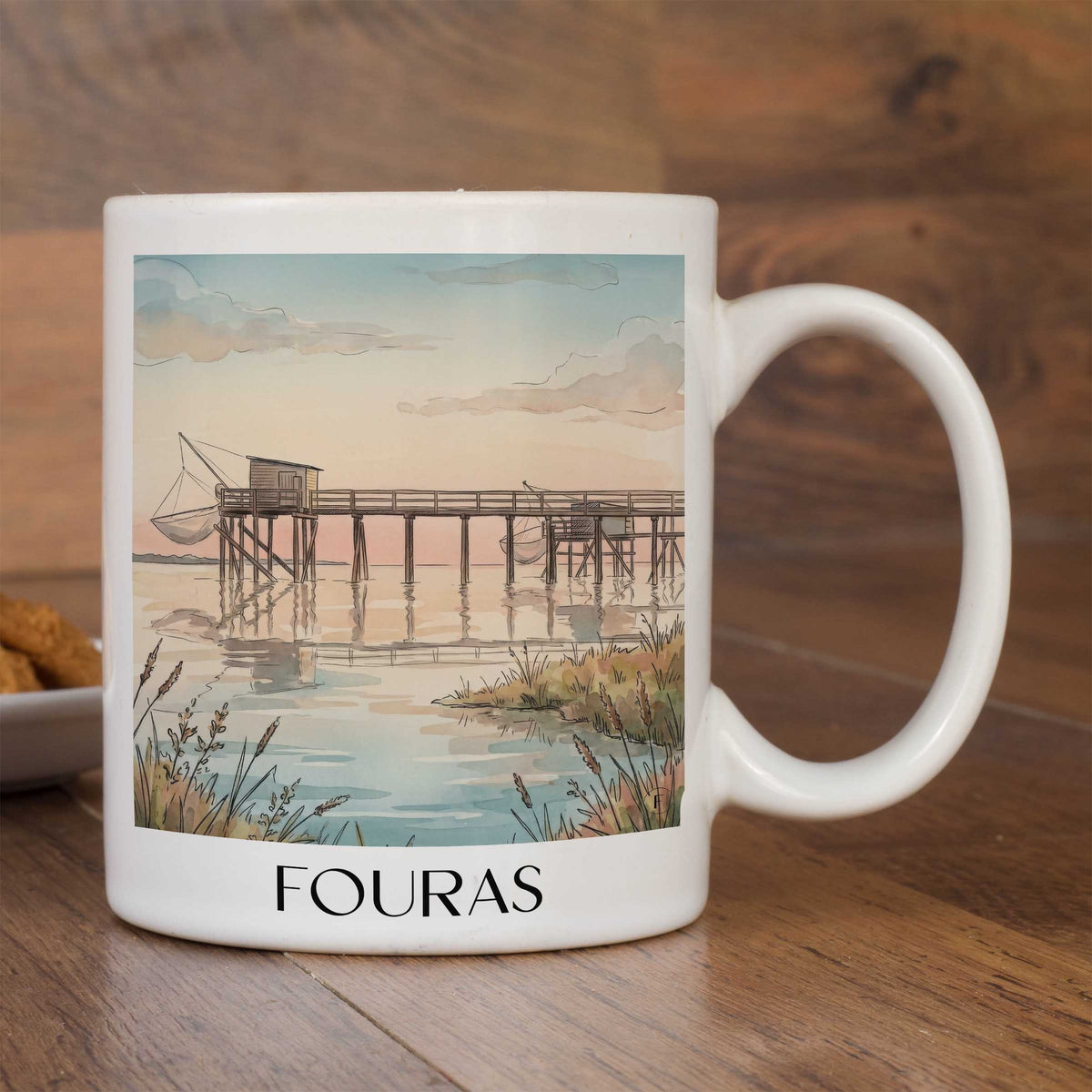 fouras-charente-maritime-frankreich-kaffeebecher-aquarell
