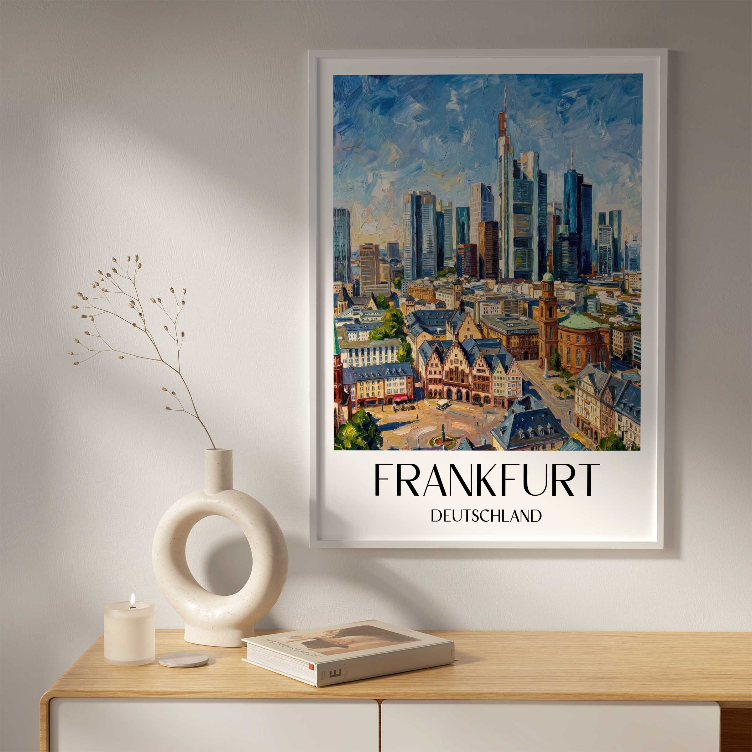 frankfurt-deutschland-poster-oil-painting-oelgemaelde