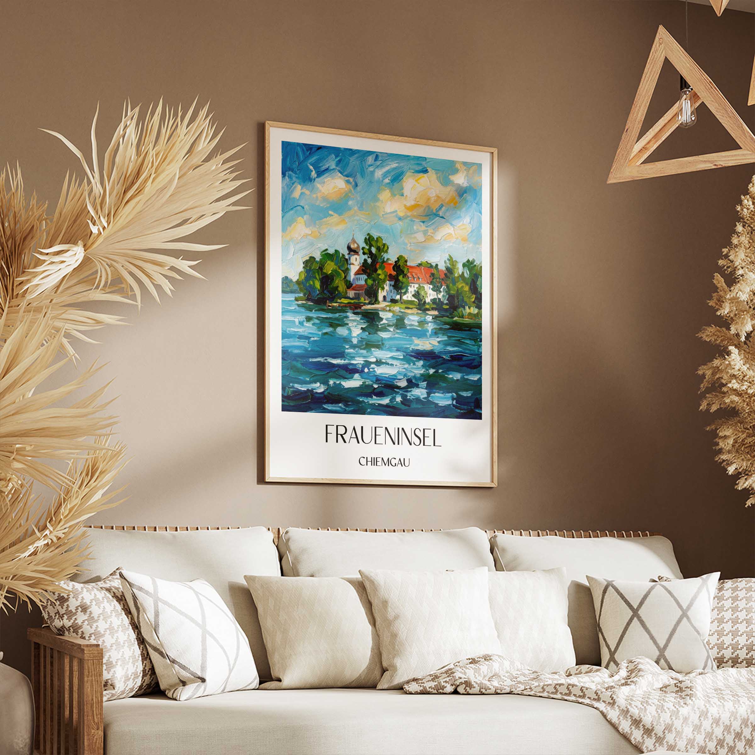 fraueninsel-chiemgau-deutschland-poster-oil-painting-oelgemaelde