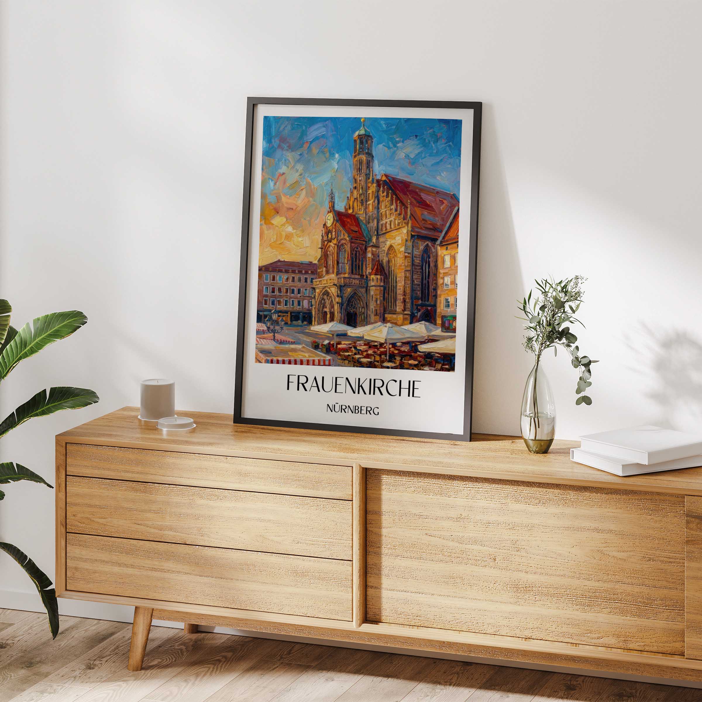 frauenkirche-nürnberg-deutschland-poster-oil-painting-oelgemaelde