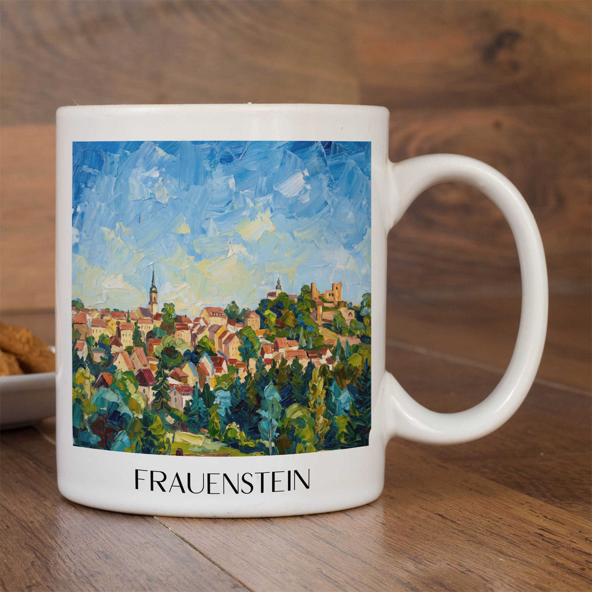 frauenstein-osterzgebirge-deutschland-kaffeebecher-oil-painting-oelgemaelde