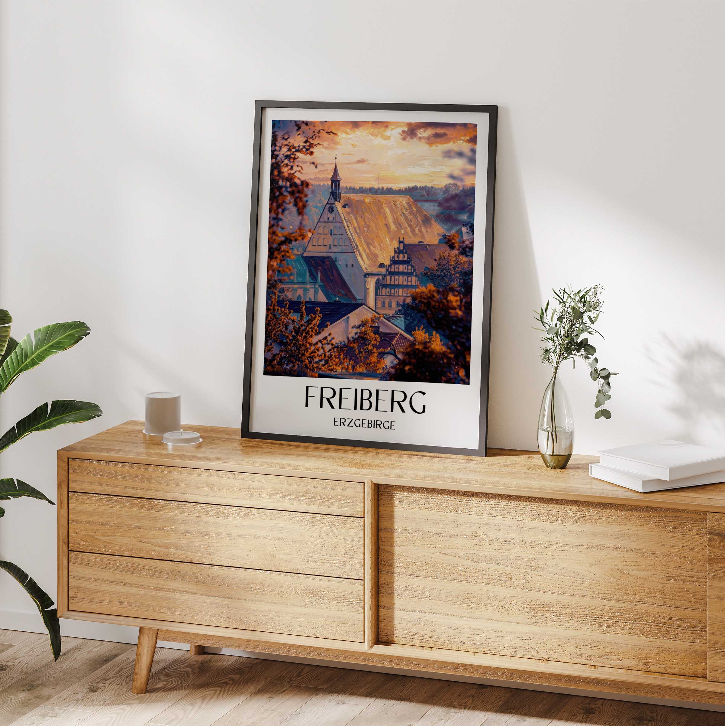 freiberg-erzgebirge-deutschland-poster-oil-painting-oelgemaelde