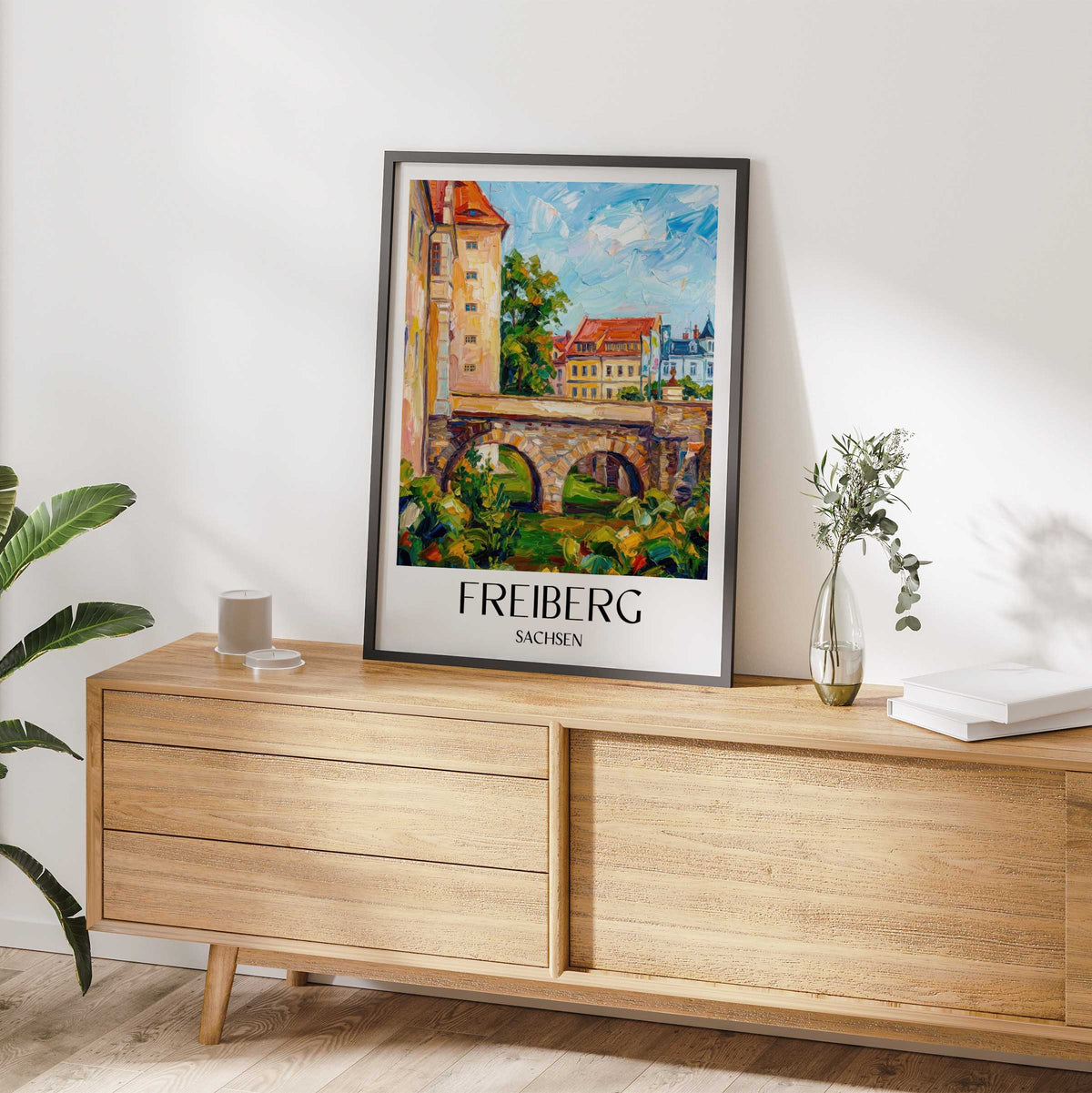 freiberg-sachsen-deutschland-poster-oil-painting-oelgemaelde