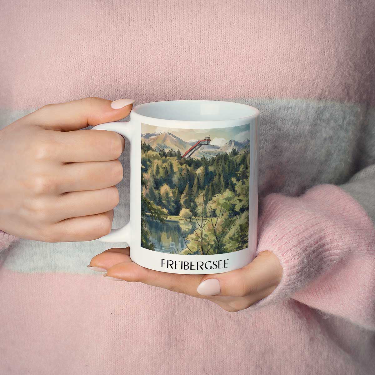 freibergsee-oberallgäu-deutschland-kaffeebecher-aquarell