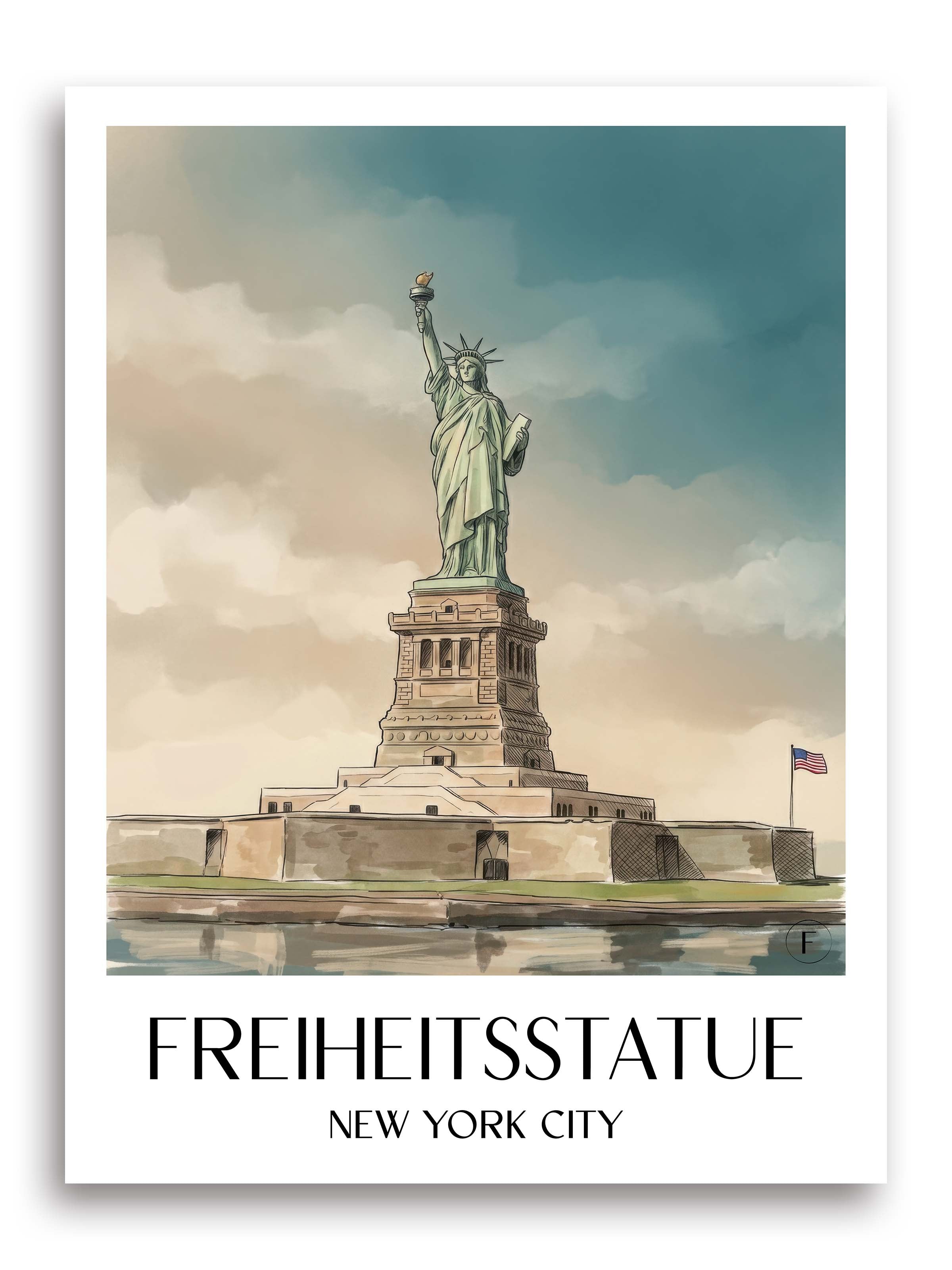 freiheitsstatue-new-york-city-usa-poster-aquarell