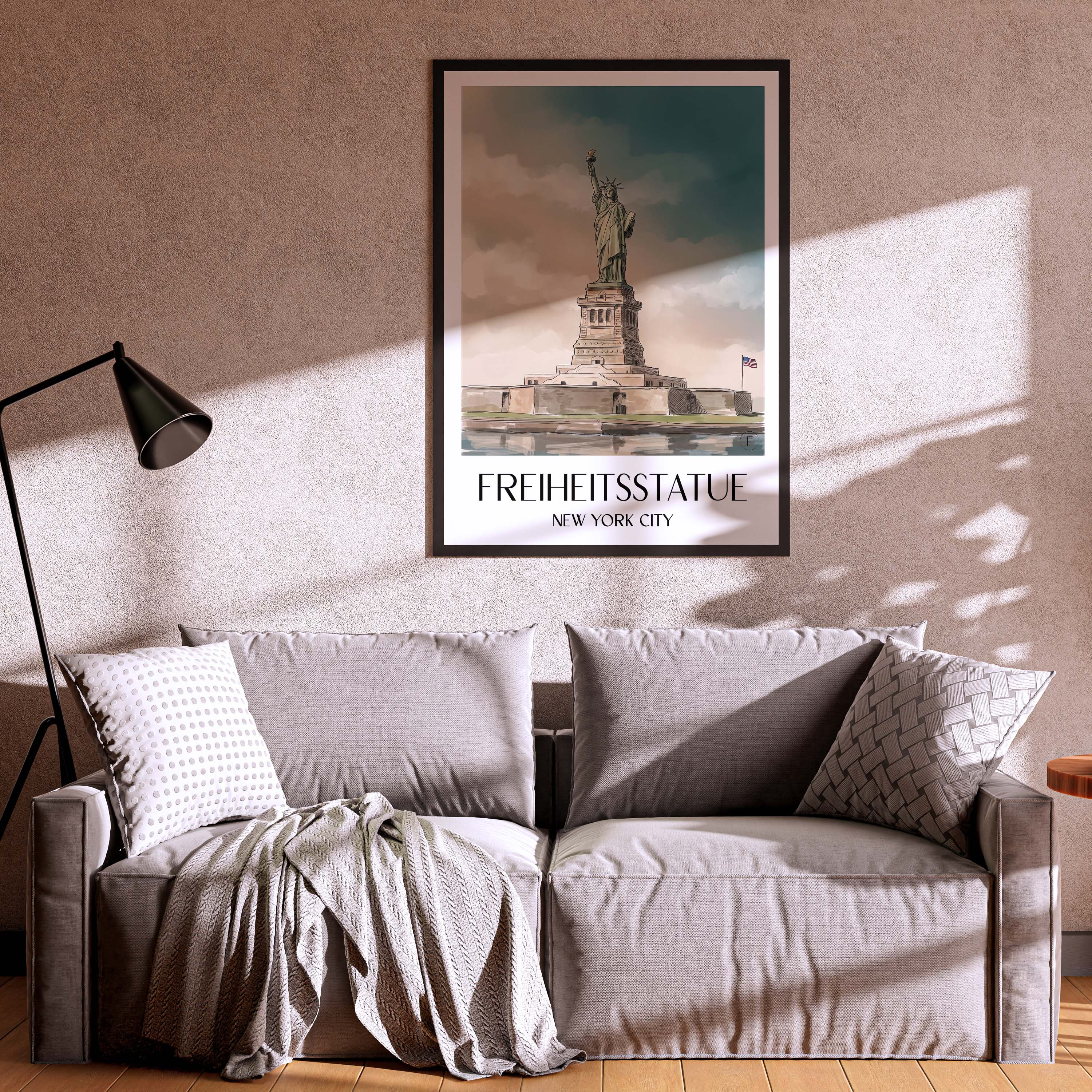 freiheitsstatue-new-york-city-usa-poster-aquarell