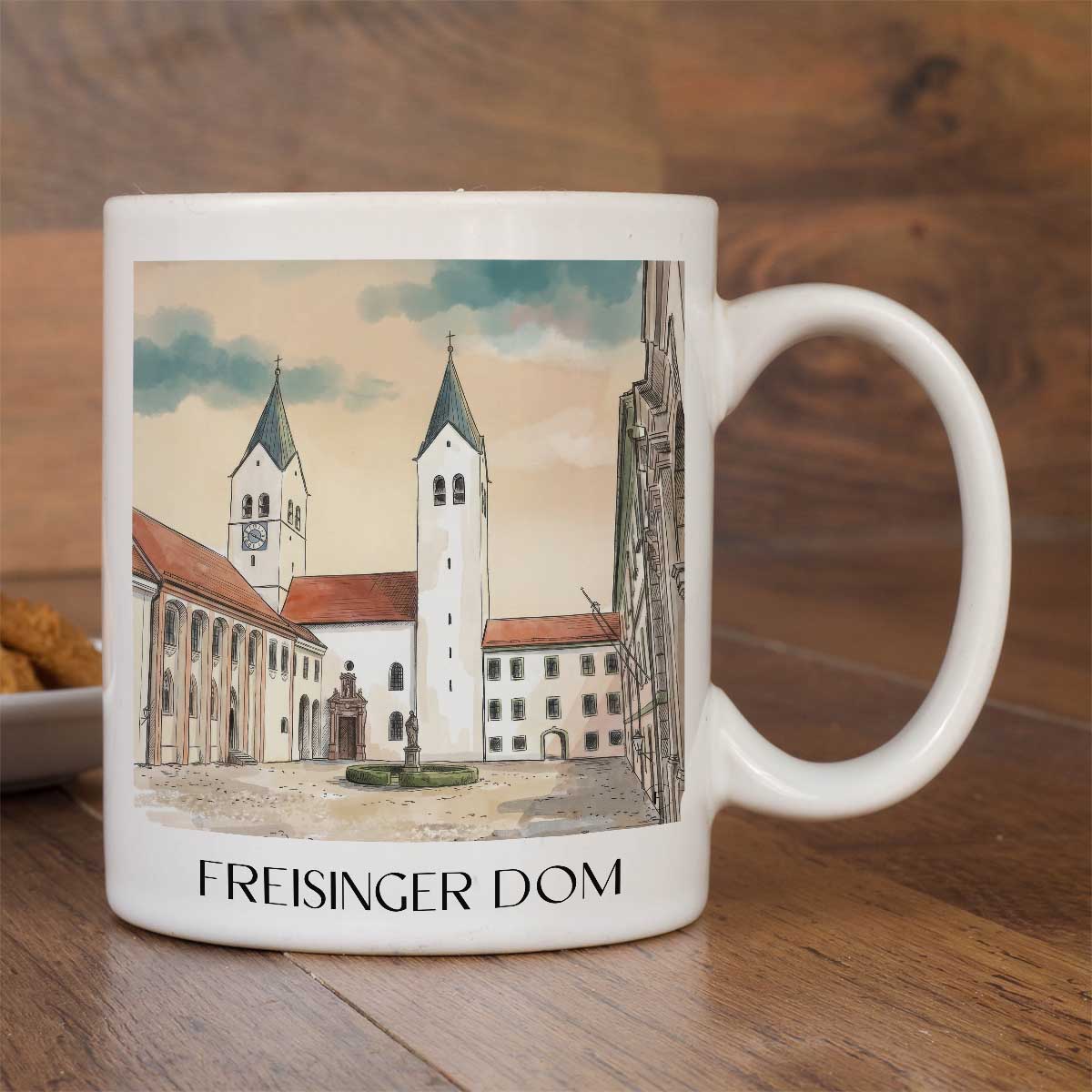 freisinger-dom-oberbayern-deutschland-kaffeebecher-aquarell