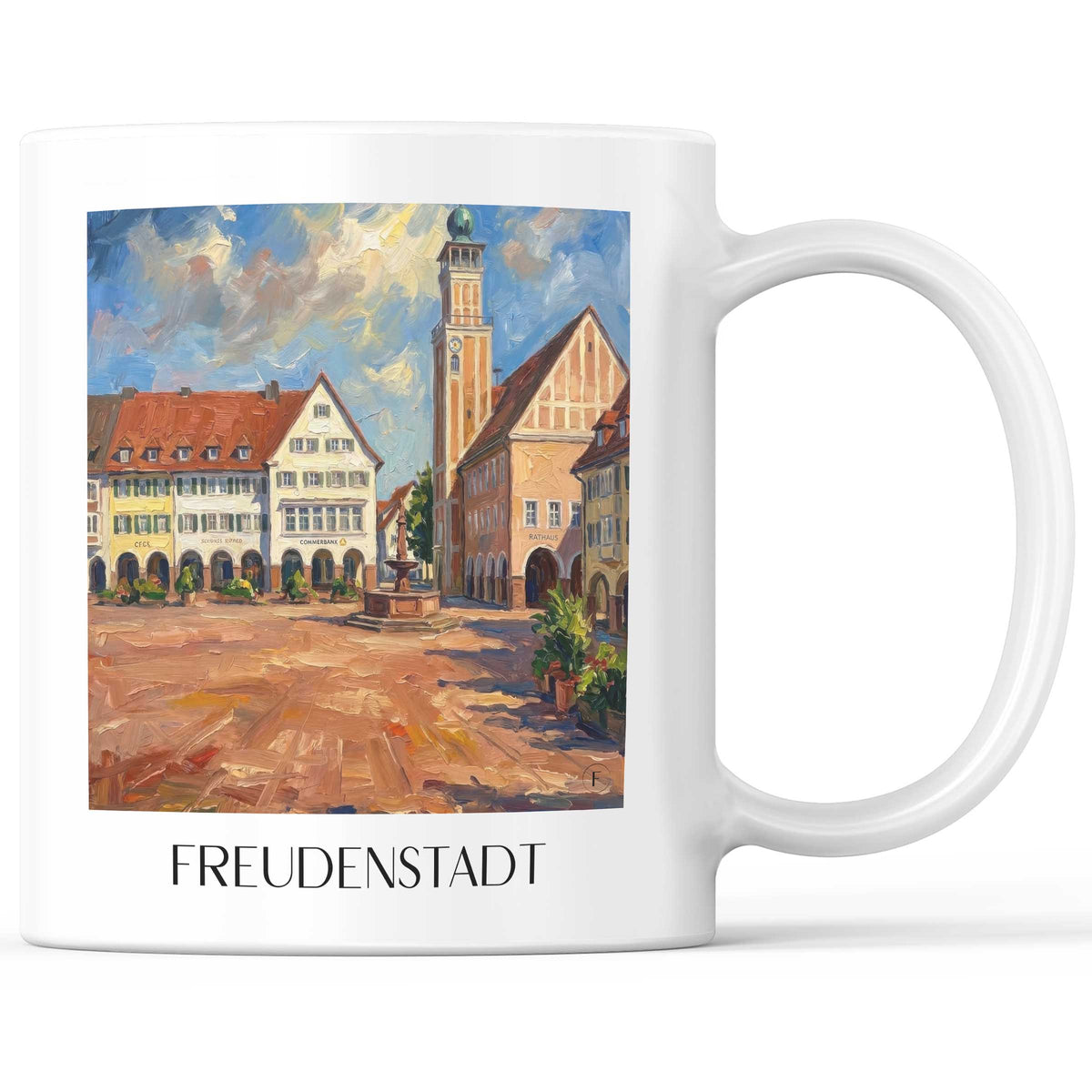 freudenstadt-schwarzwald-deutschland-kaffeebecher-oil-painting-oelgemaelde