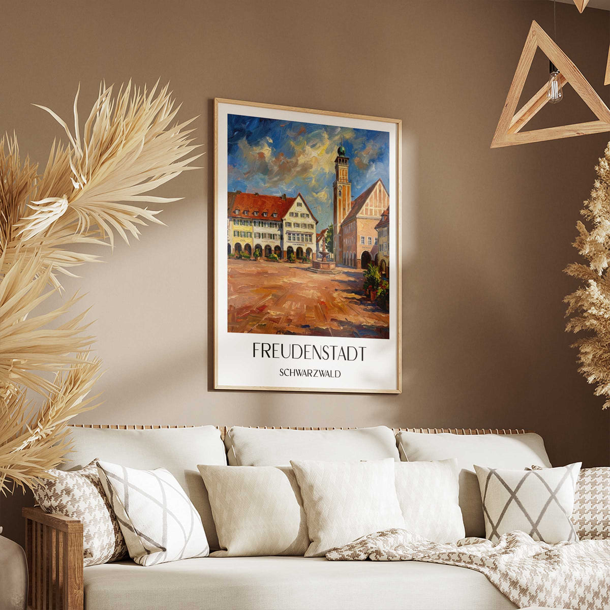 freudenstadt-schwarzwald-deutschland-poster-oil-painting-oelgemaelde