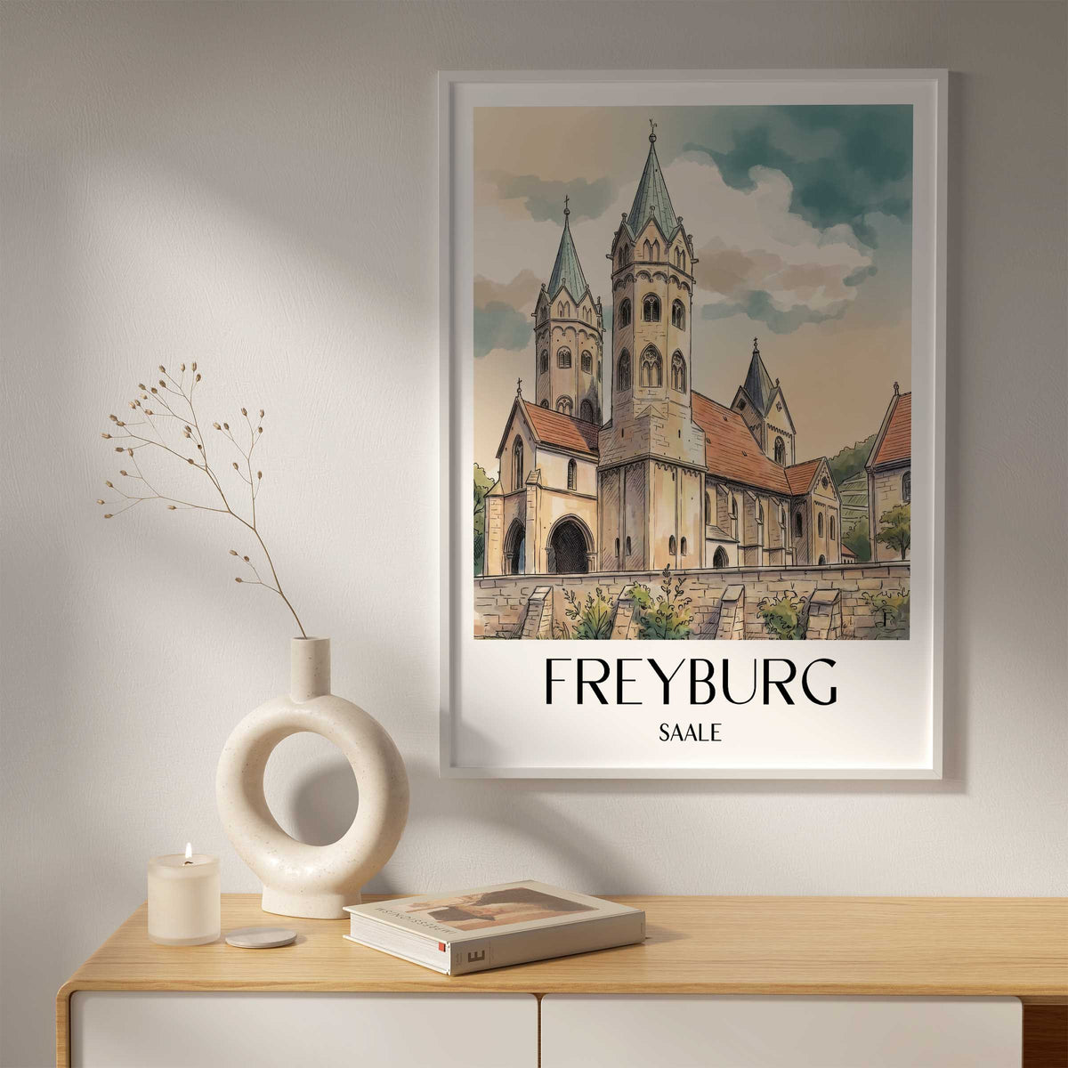 freyburg-saale-deutschland-poster-aquarell