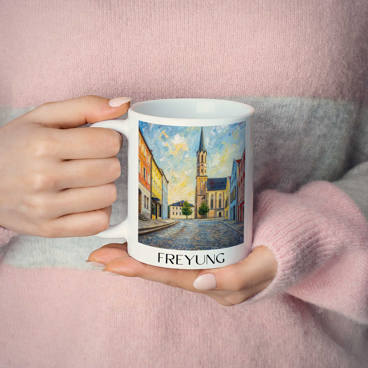 freyung-bayerischer-wald-deutschland-kaffeebecher-oil-painting-oelgemaelde