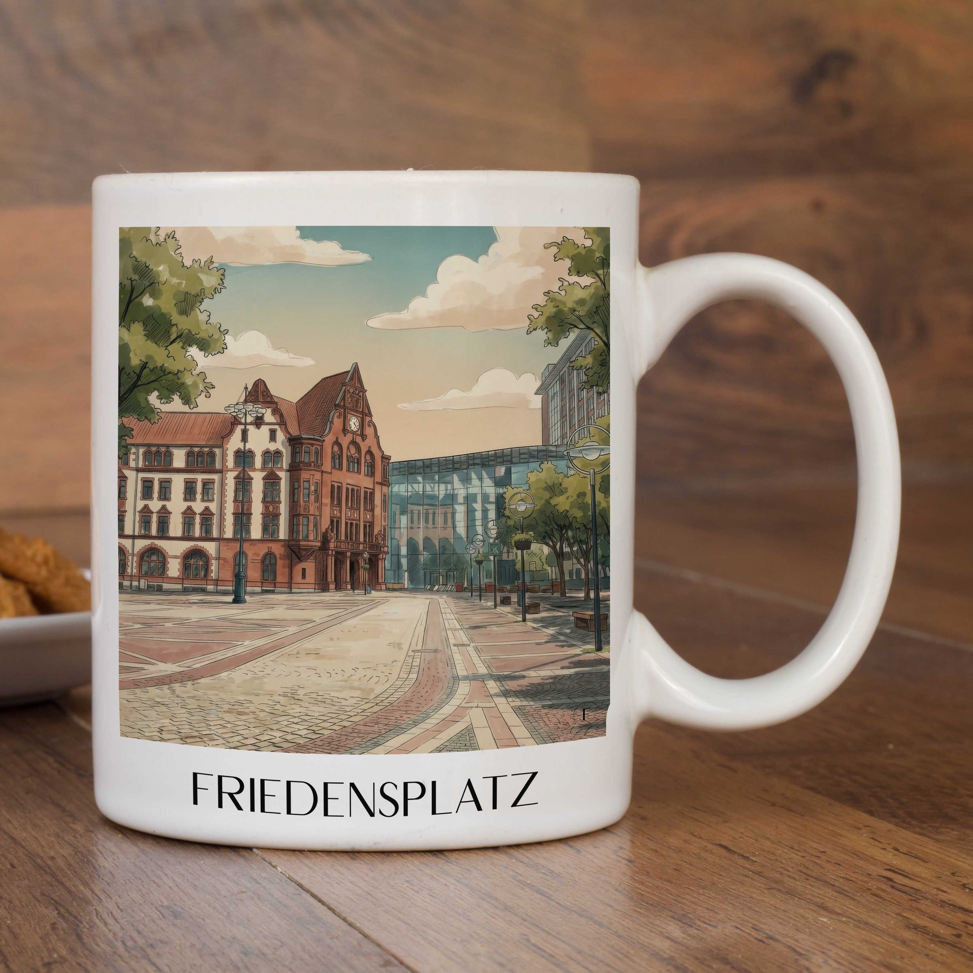 friedensplatz-dortmund-deutschland-kaffeebecher-aquarell