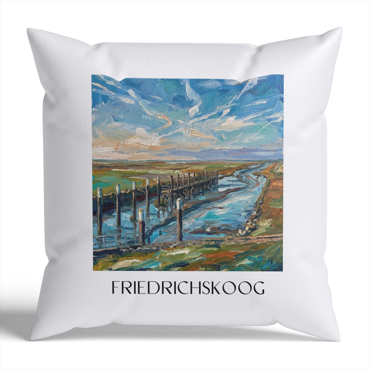 friedrichskoog-schleswig-holstein-deutschland-kissenbezug-oil-painting-oelgemaelde