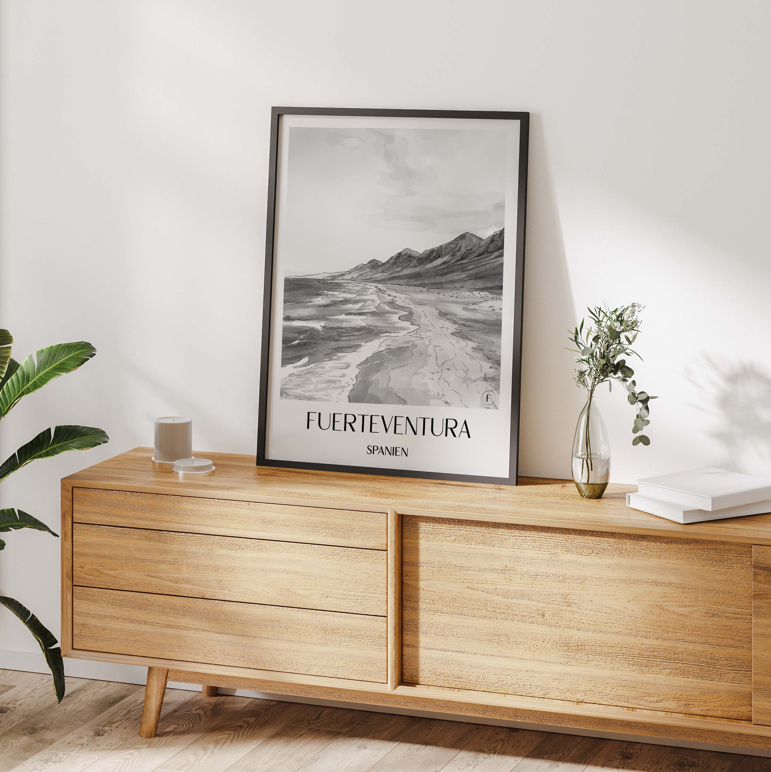 fuerteventura-spanien-spanien-poster-aquarell-schwarz-weiss