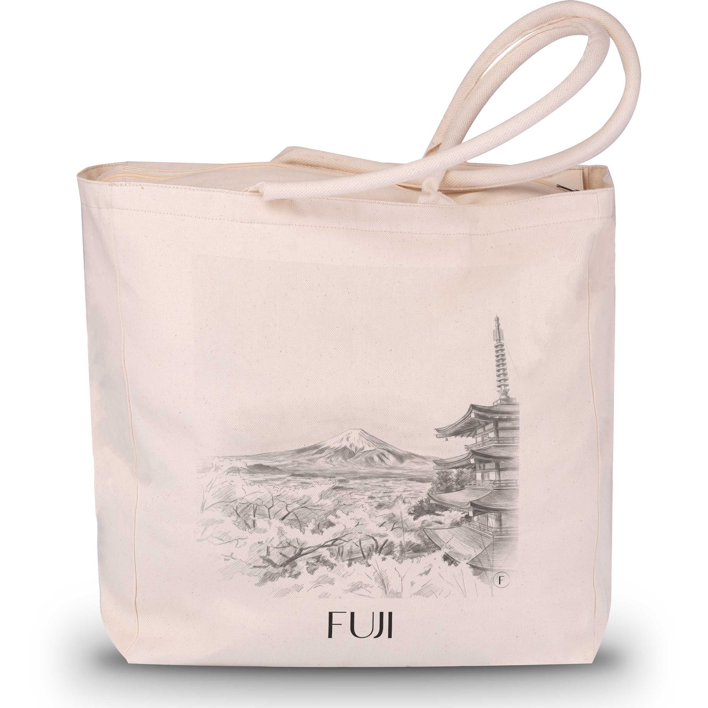 fuji,-japan-japan-einkaufstasche-bleistift-zeichnung-drawing
