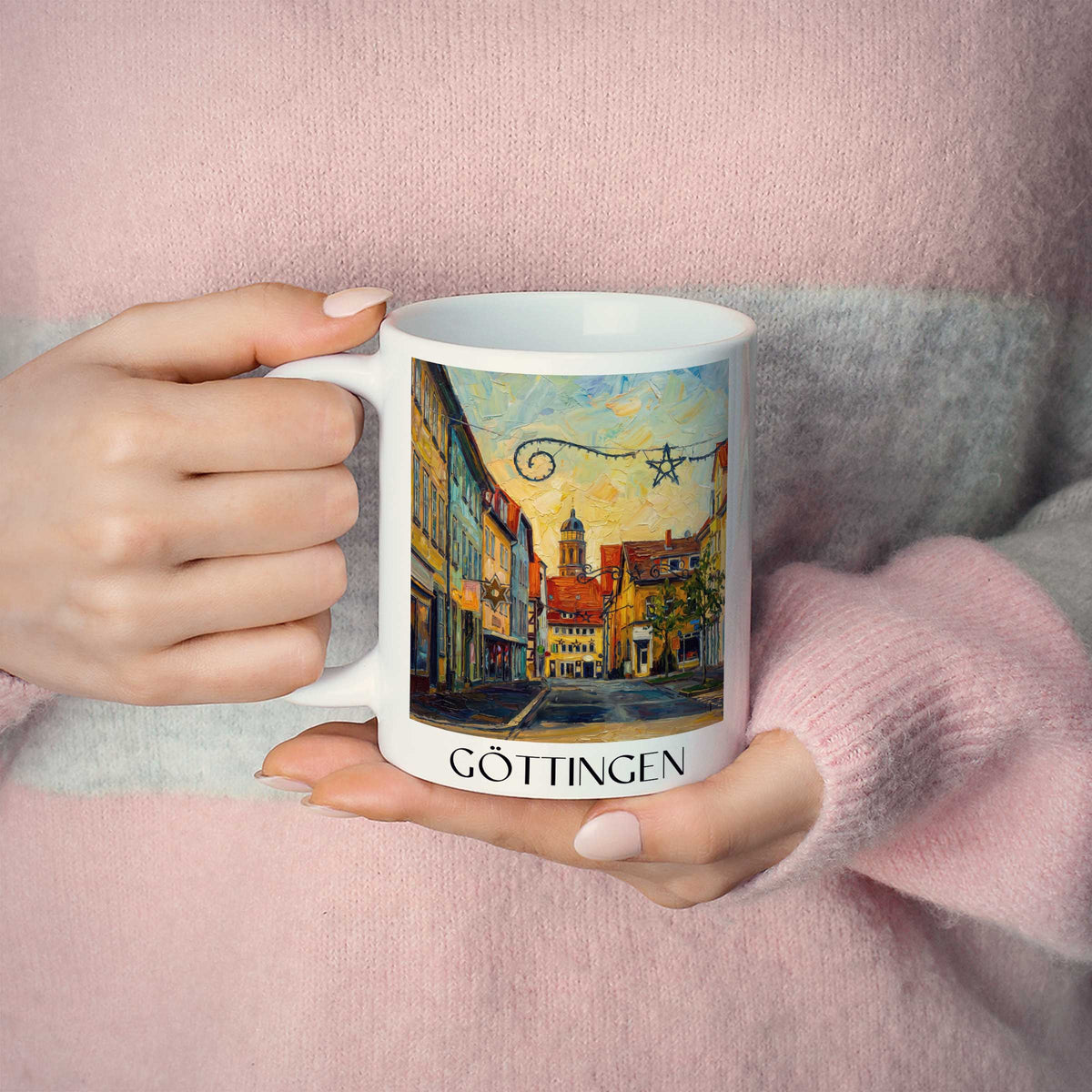 göttingen-südniedersachsen-deutschland-kaffeebecher-oil-painting-oelgemaelde