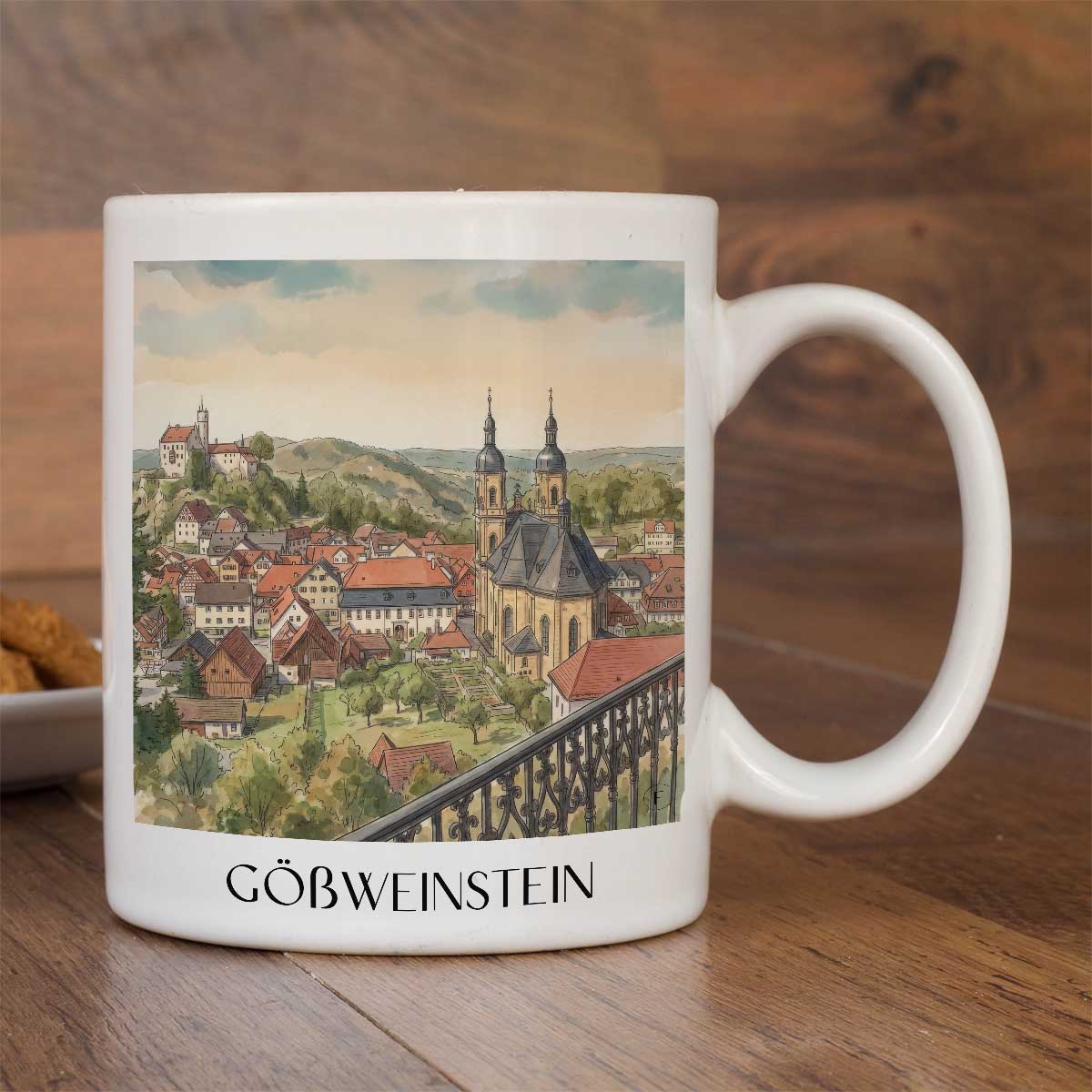 gößweinstein-oberfranken-deutschland-kaffeebecher-aquarell