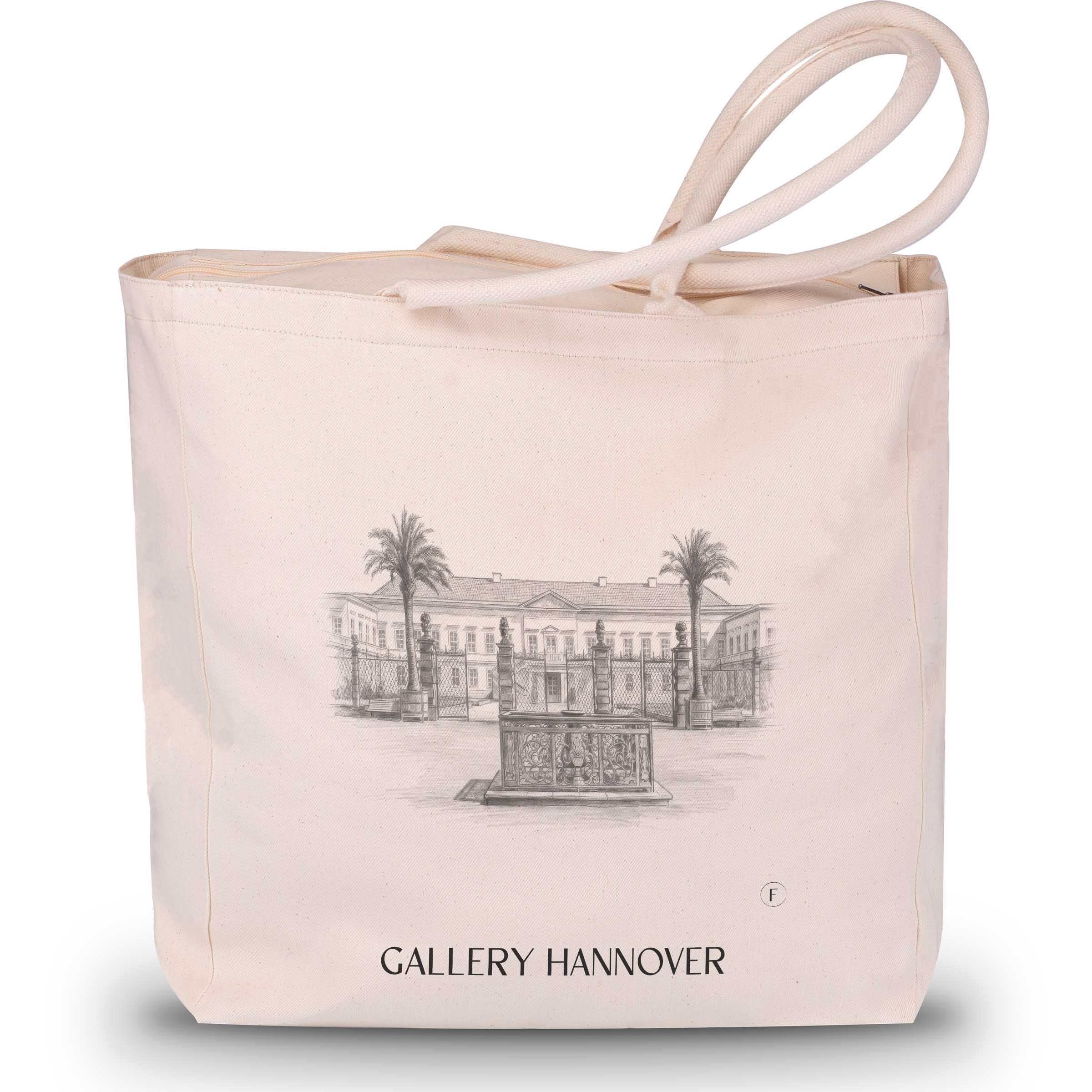 Galerie Shopping Tasche - Hannover - Deutschland Tote Bag - Einkaufstasche im Zeichnung Stil