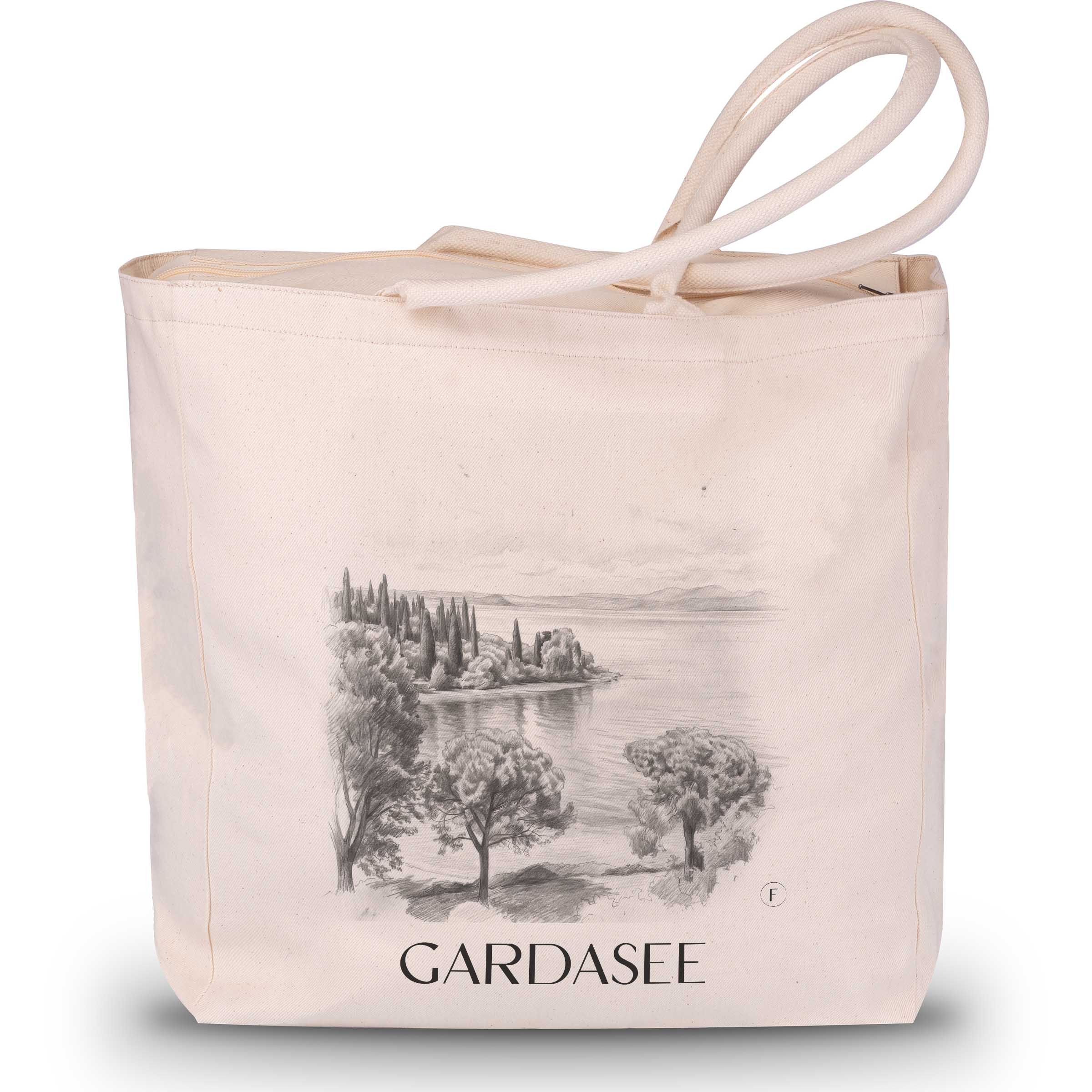 gardasee-italien-einkaufstasche-bleistift-zeichnung-drawing