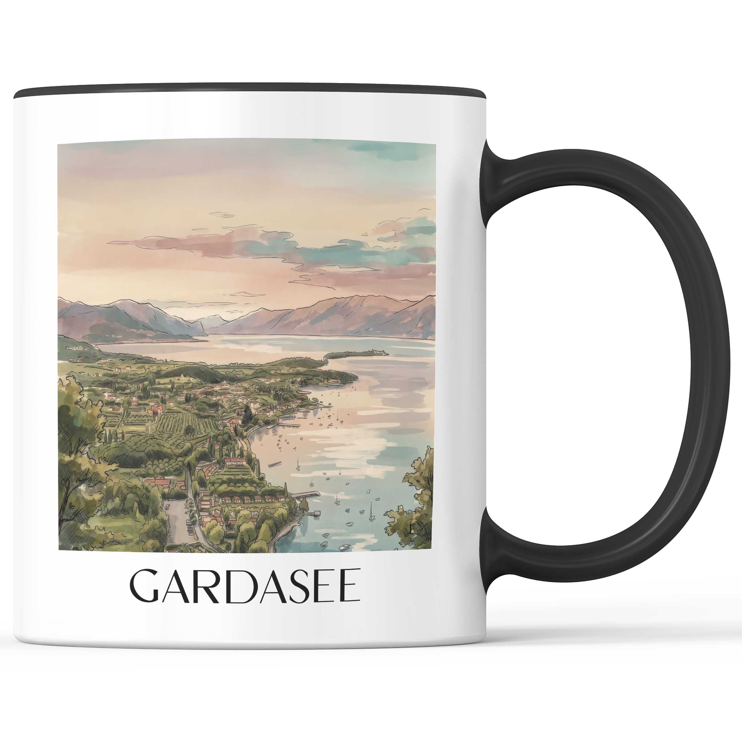 gardasee-italien-italien-kaffeebecher-aquarell