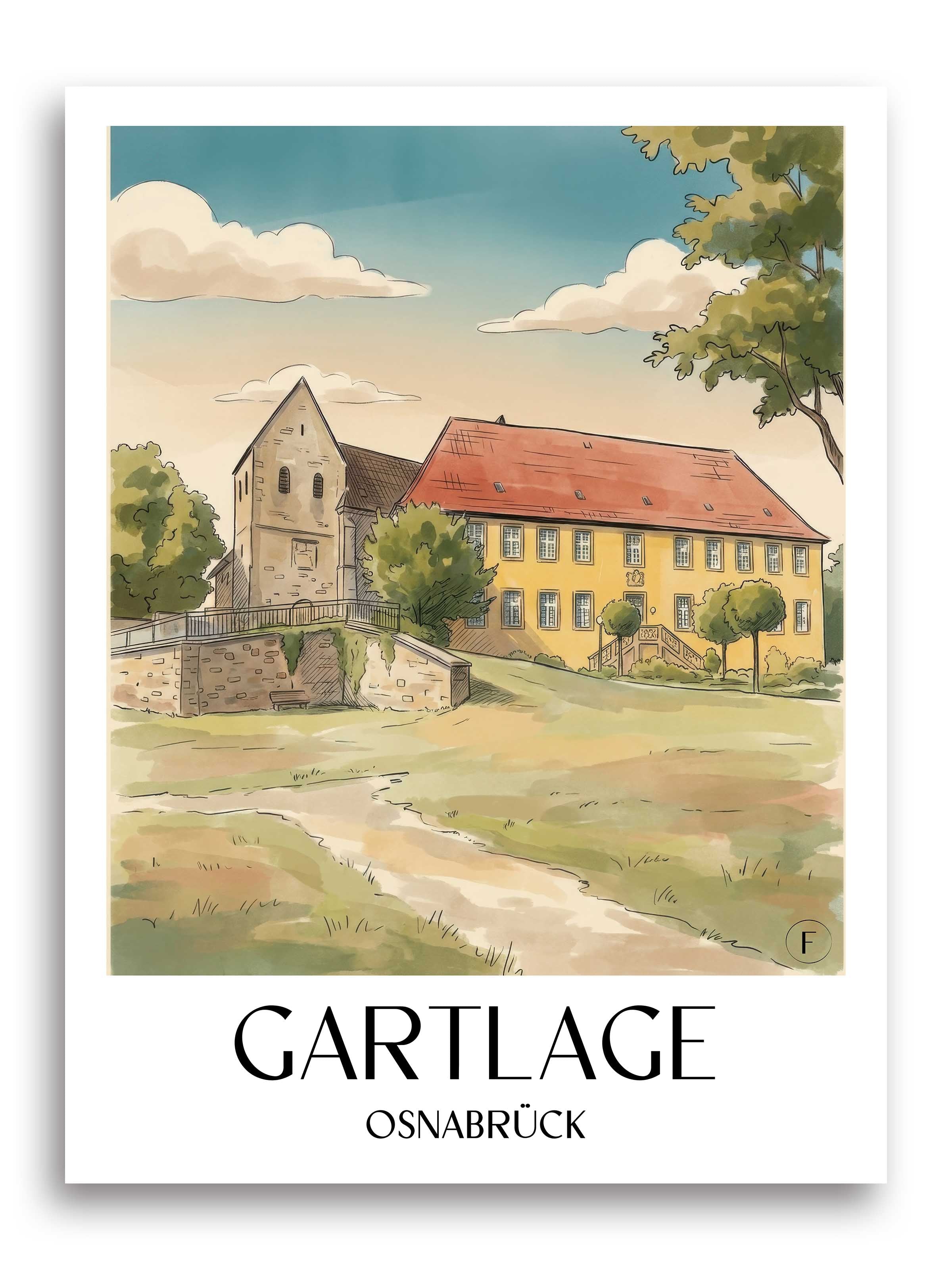 gartlage-osnabrück-deutschland-poster-aquarell