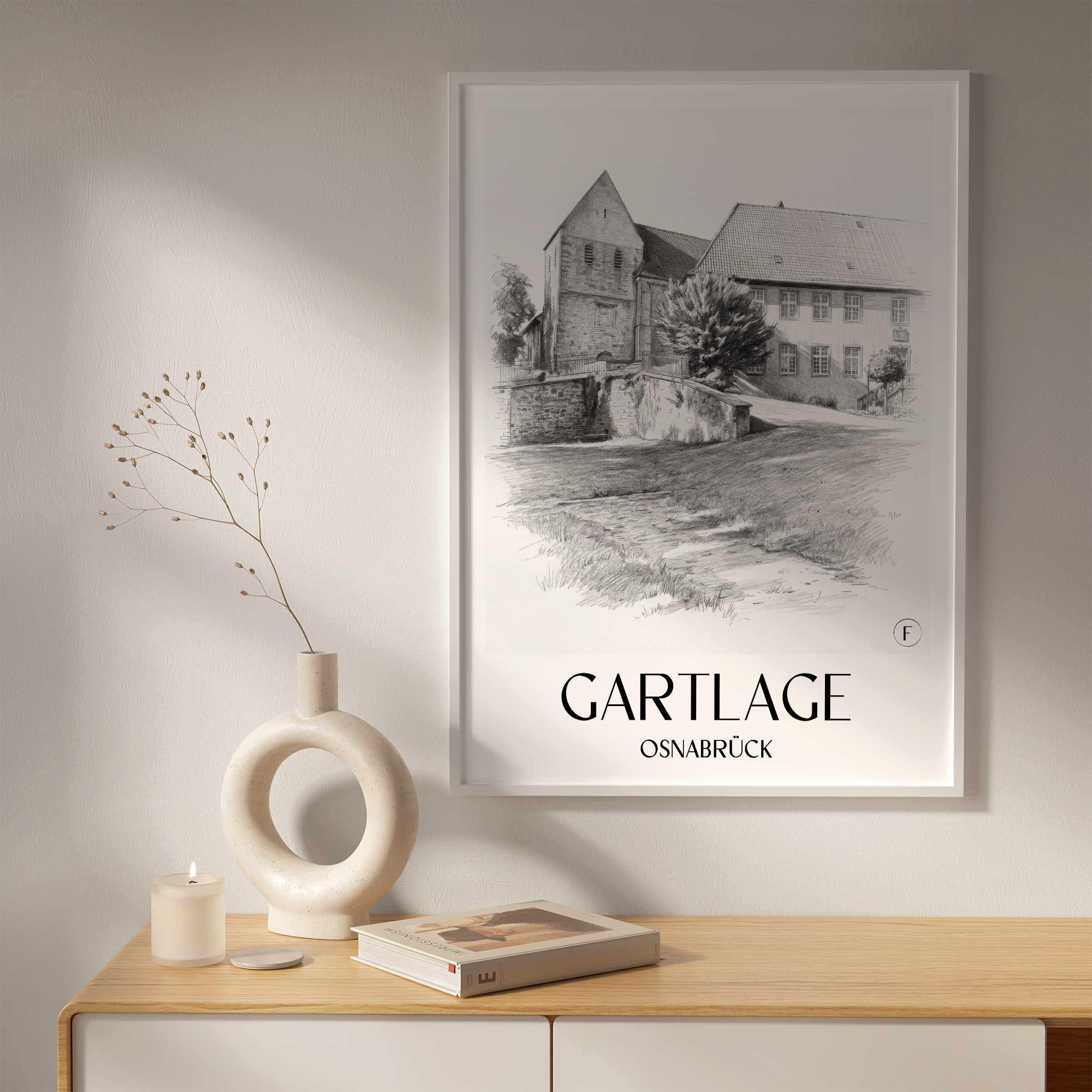 gartlage-osnabrück-deutschland-poster-bleistift-zeichnung-drawing