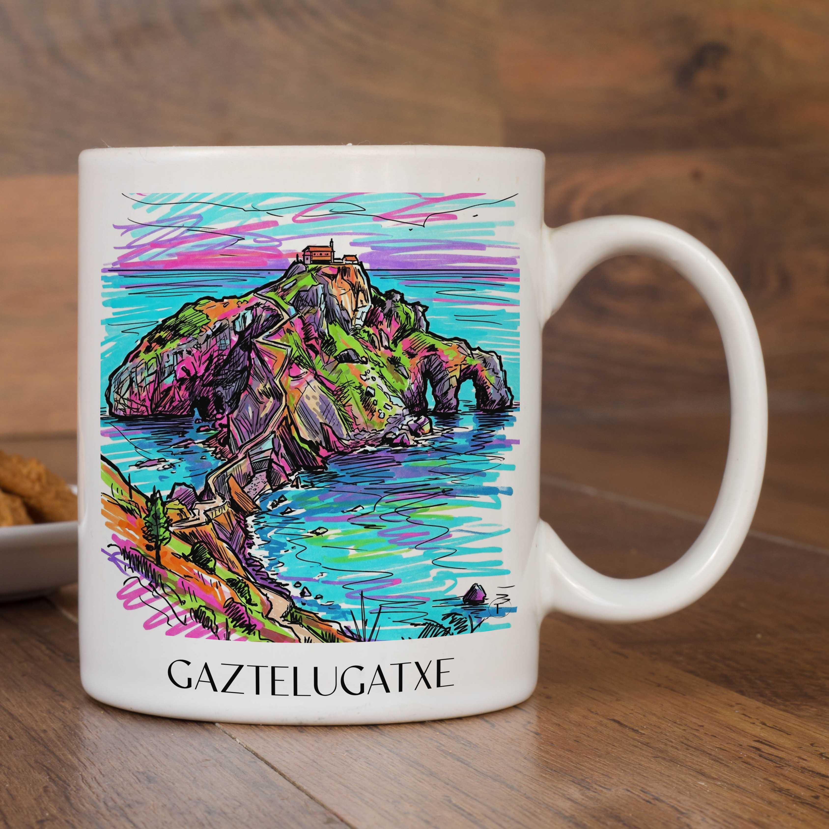 gaztelugatxe-spanien-spanien-kaffeebecher-graffiti