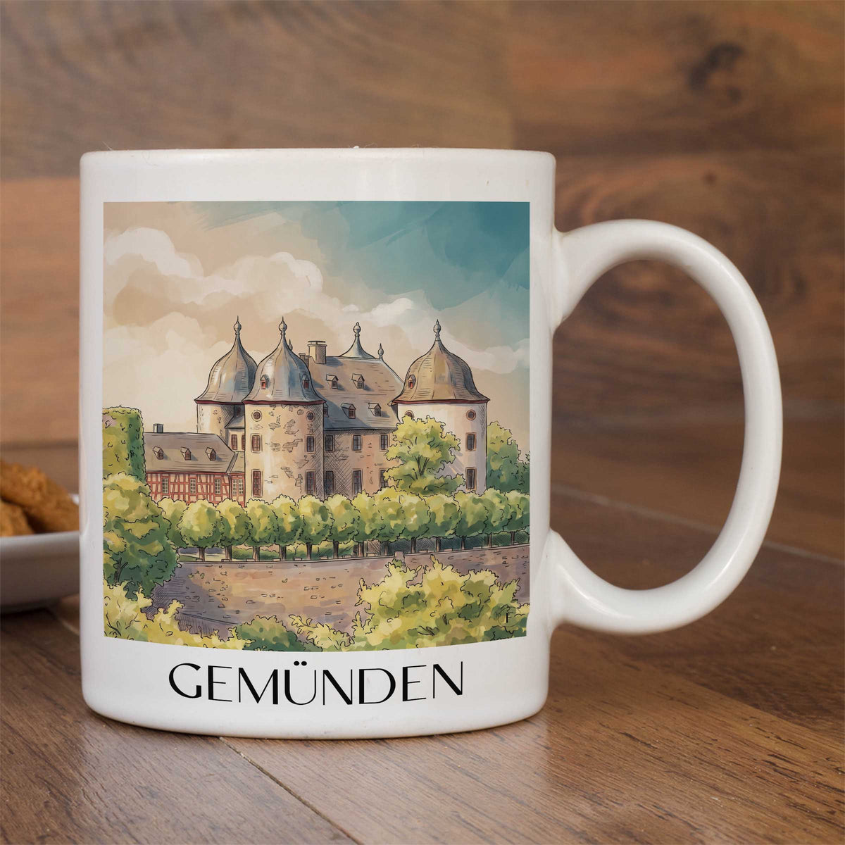 gemünden-hunsrück-deutschland-kaffeebecher-aquarell