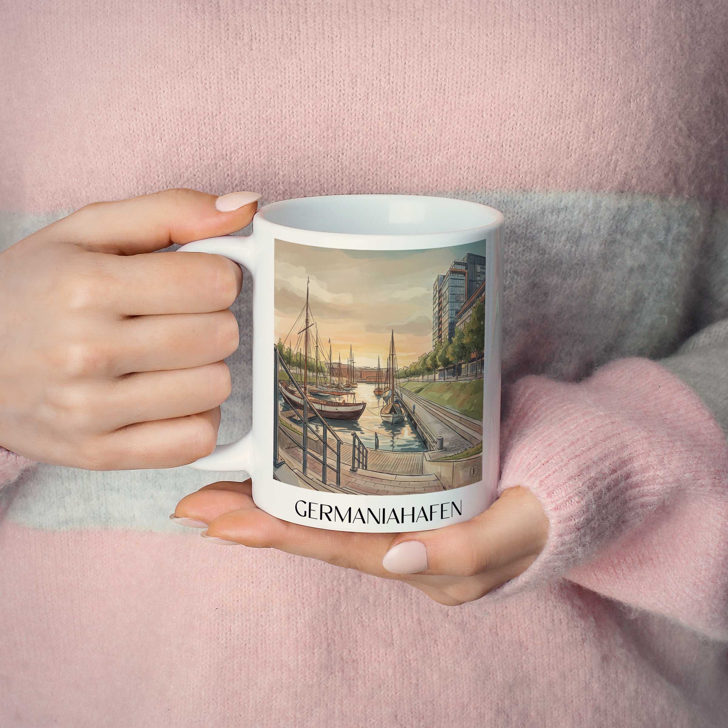 germaniahafen-kiel-deutschland-kaffeebecher-aquarell