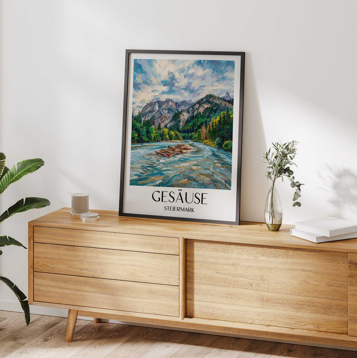 gesäuse-steiermark-österreich-poster-oil-painting-oelgemaelde