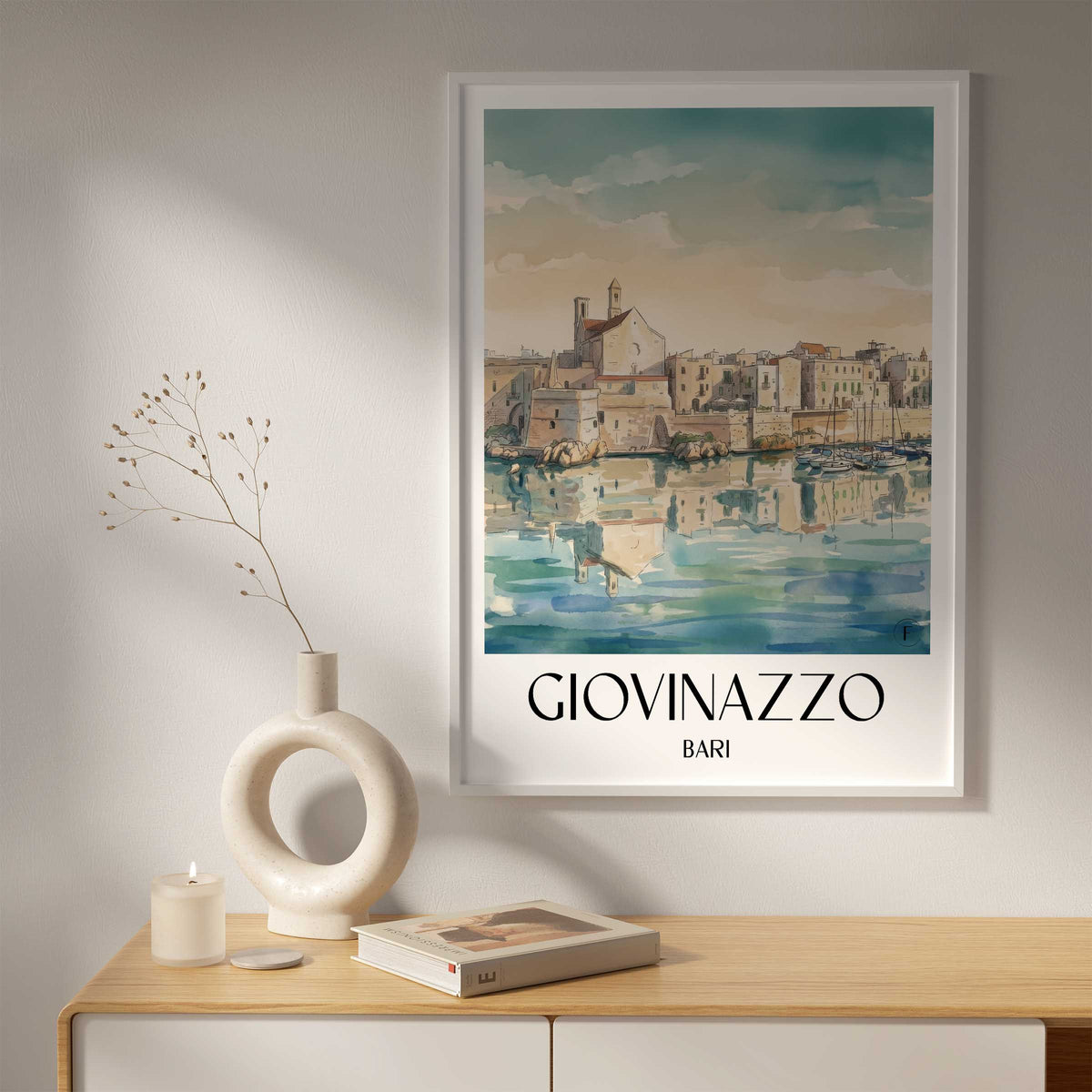 giovinazzo-bari-italien-poster-aquarell