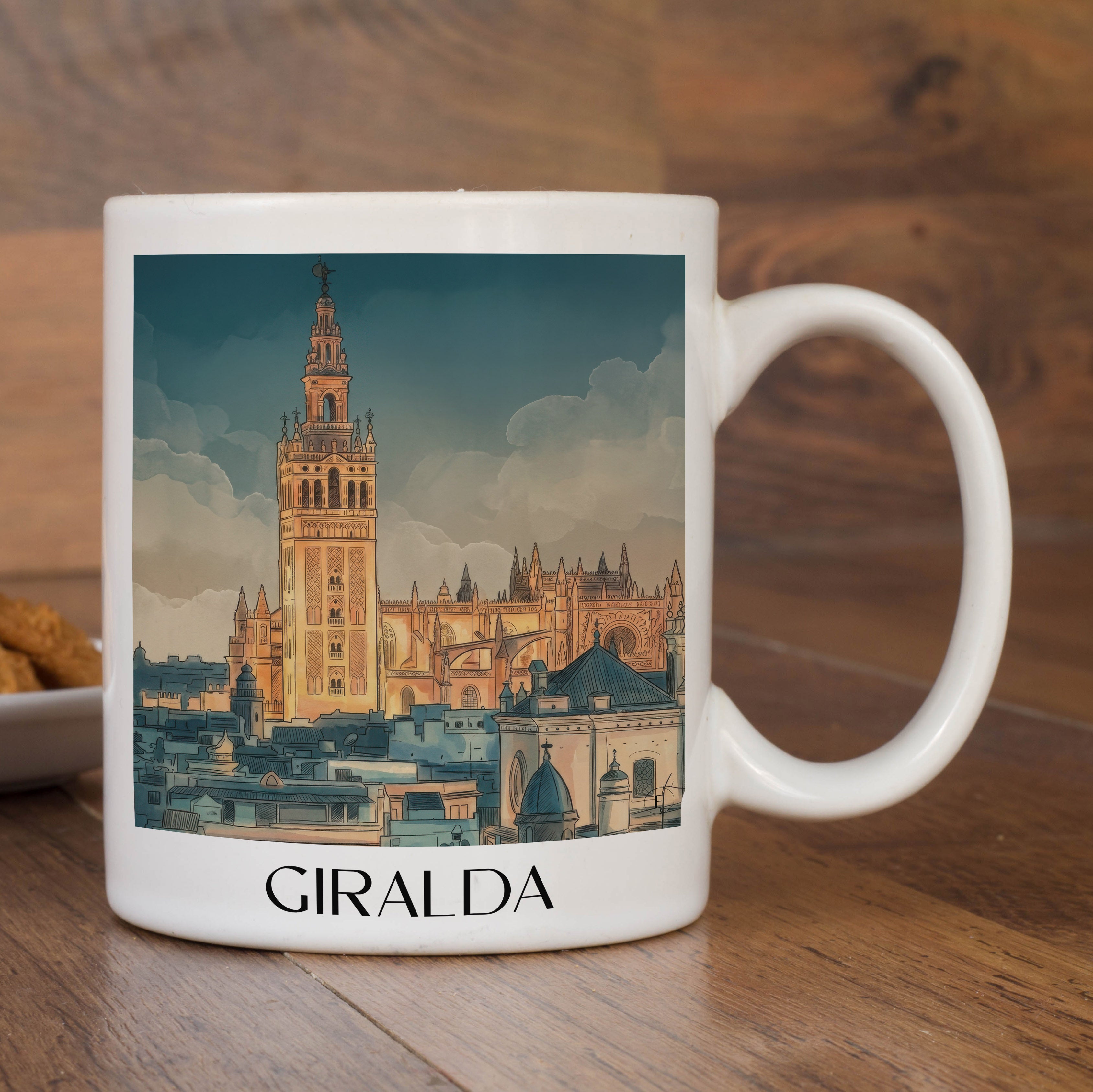 giralda-sevilla-spanien-kaffeebecher-aquarell