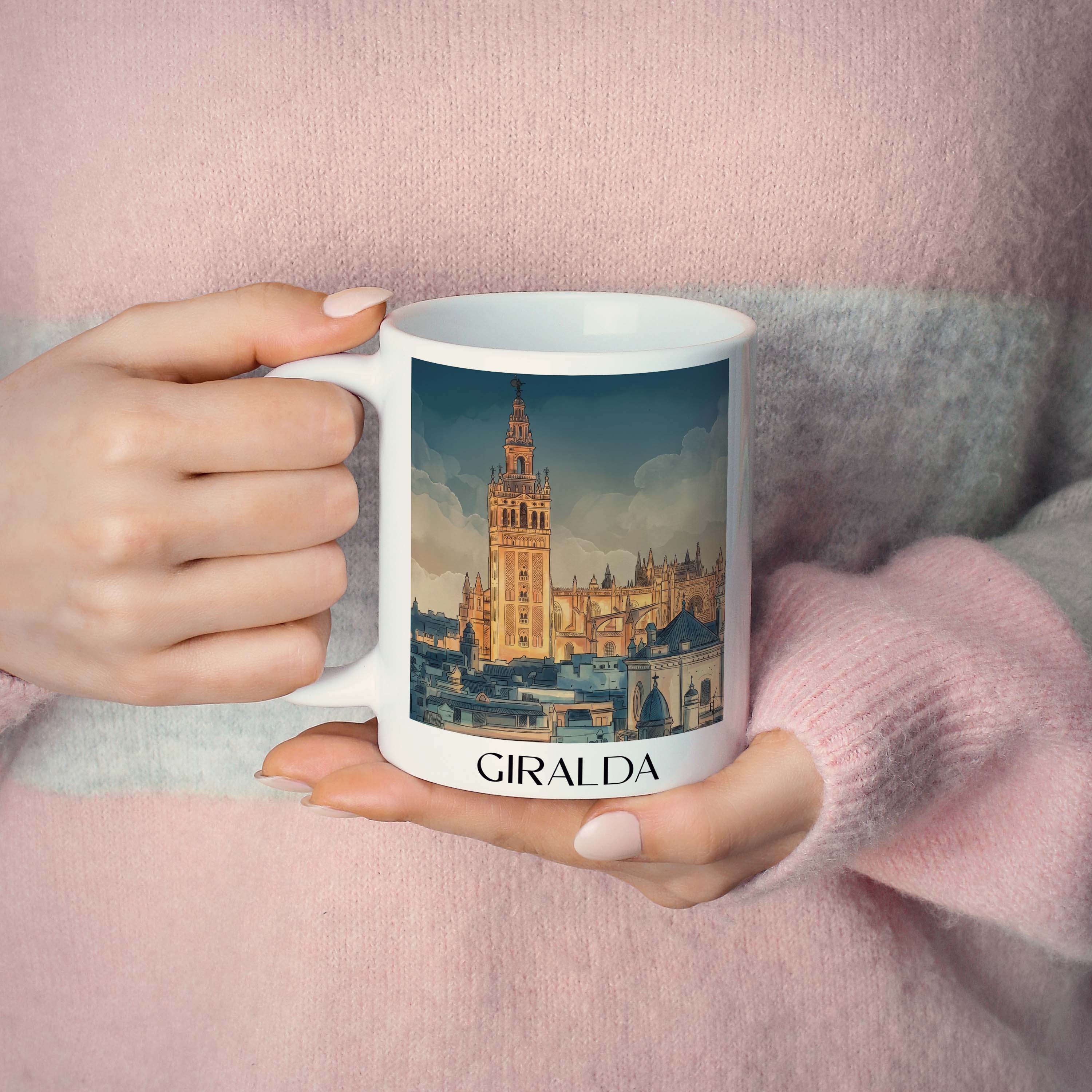 giralda-sevilla-spanien-kaffeebecher-aquarell