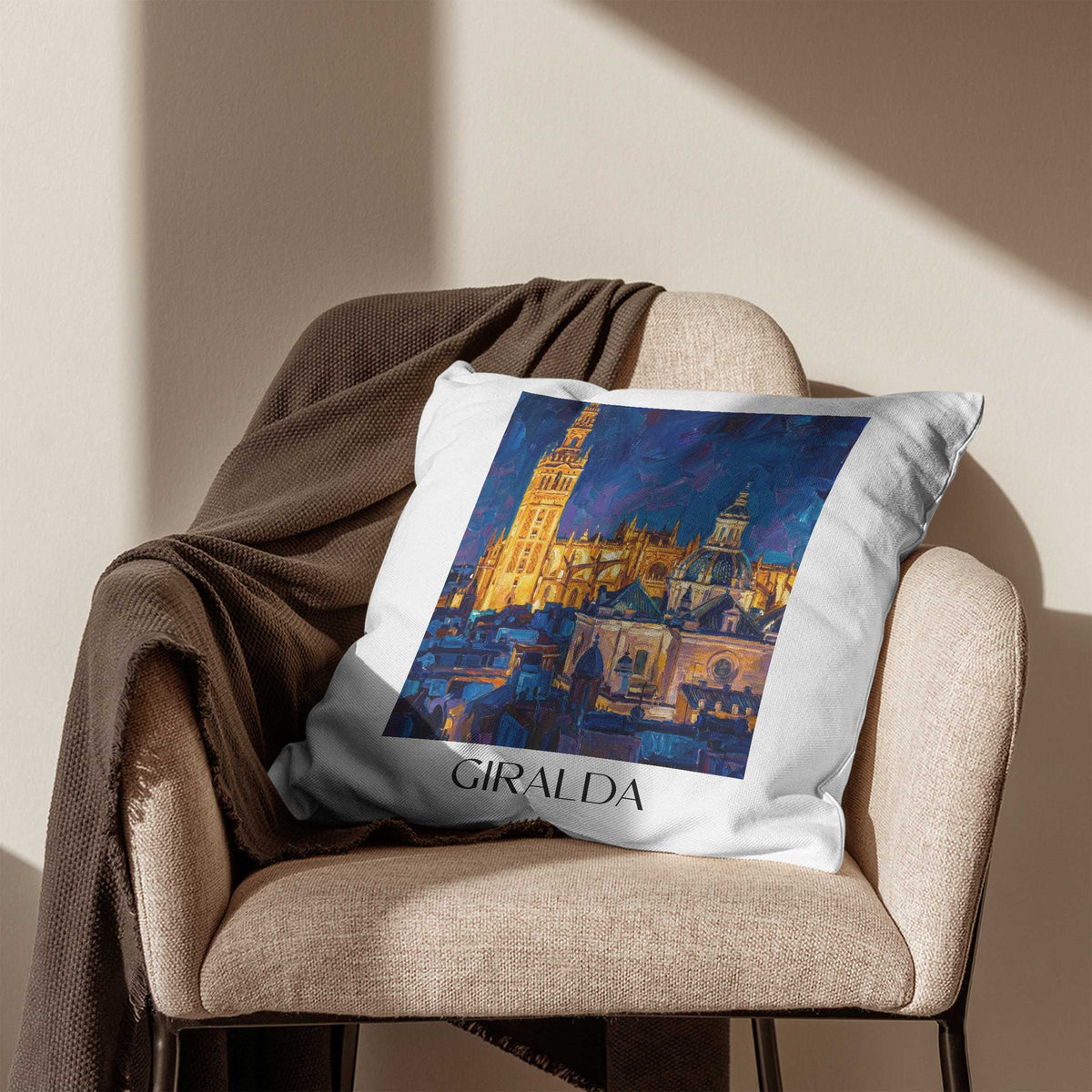 giralda-sevilla-spanien-kissenbezug-oil-painting-oelgemaelde