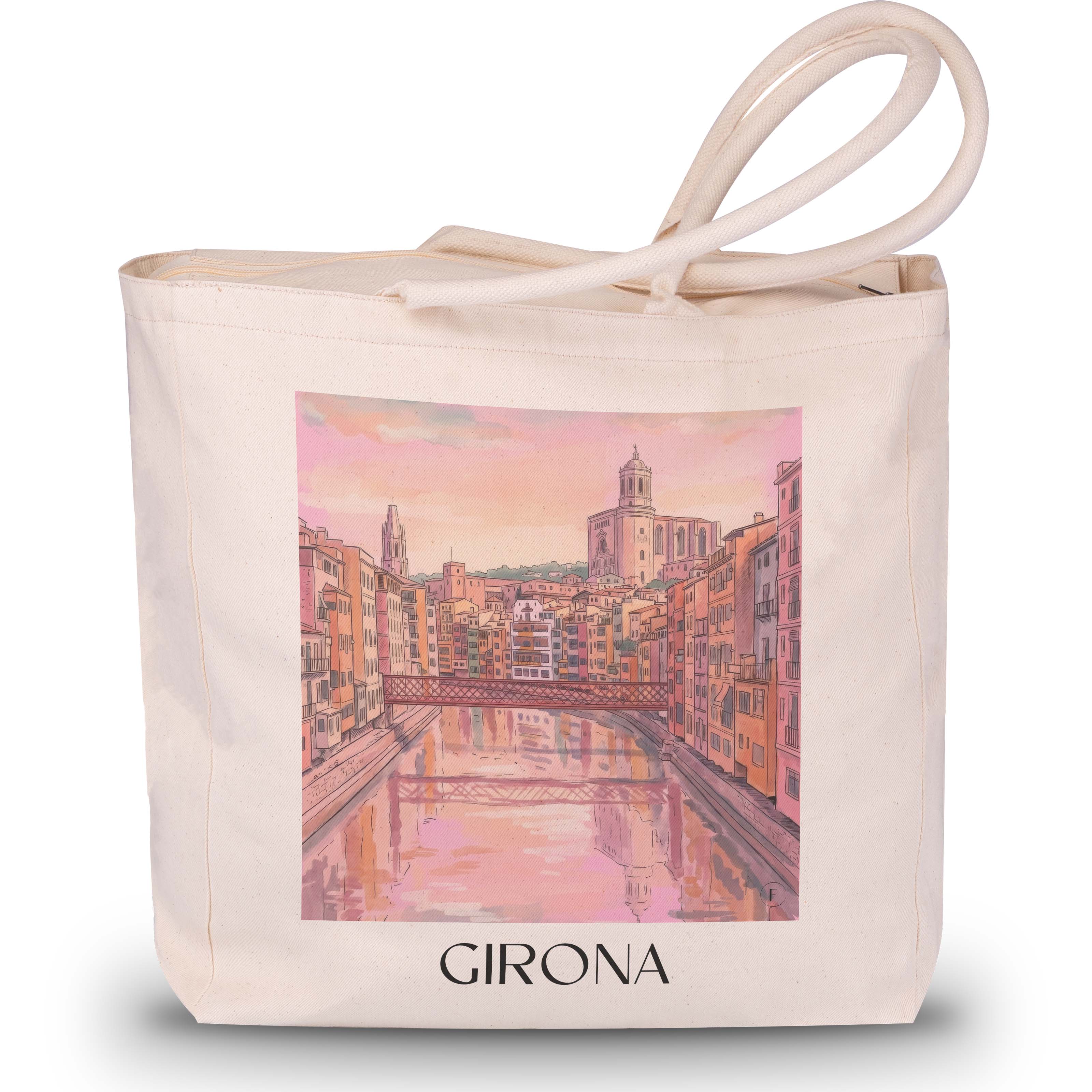 girona-spanien-spanien-und-spanien-einkaufstasche-aquarell-pink-rosa