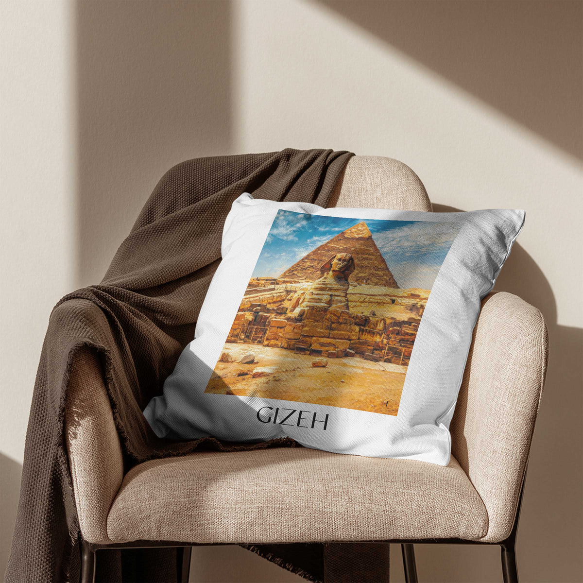 gizeh-ägypten-ägypten-kissenbezug-oil-painting-oelgemaelde