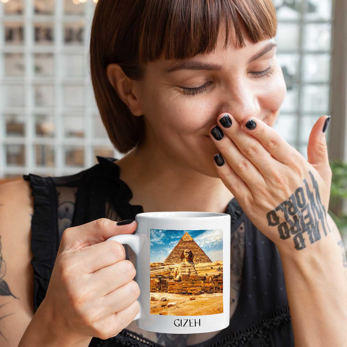 gizeh-ägypten-kaffeebecher-oil-painting-oelgemaelde