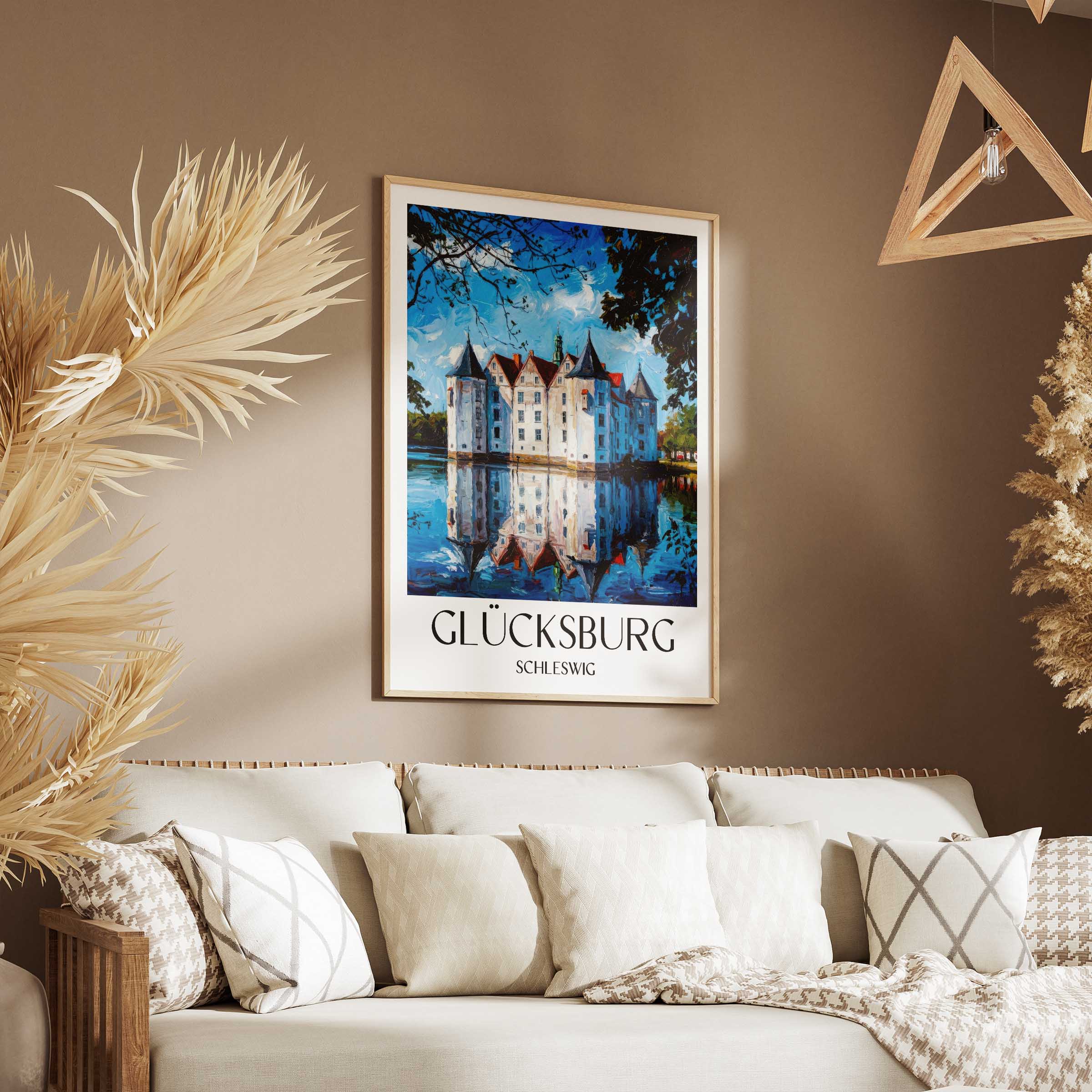 glücksburg-schleswig-deutschland-poster-oil-painting-oelgemaelde