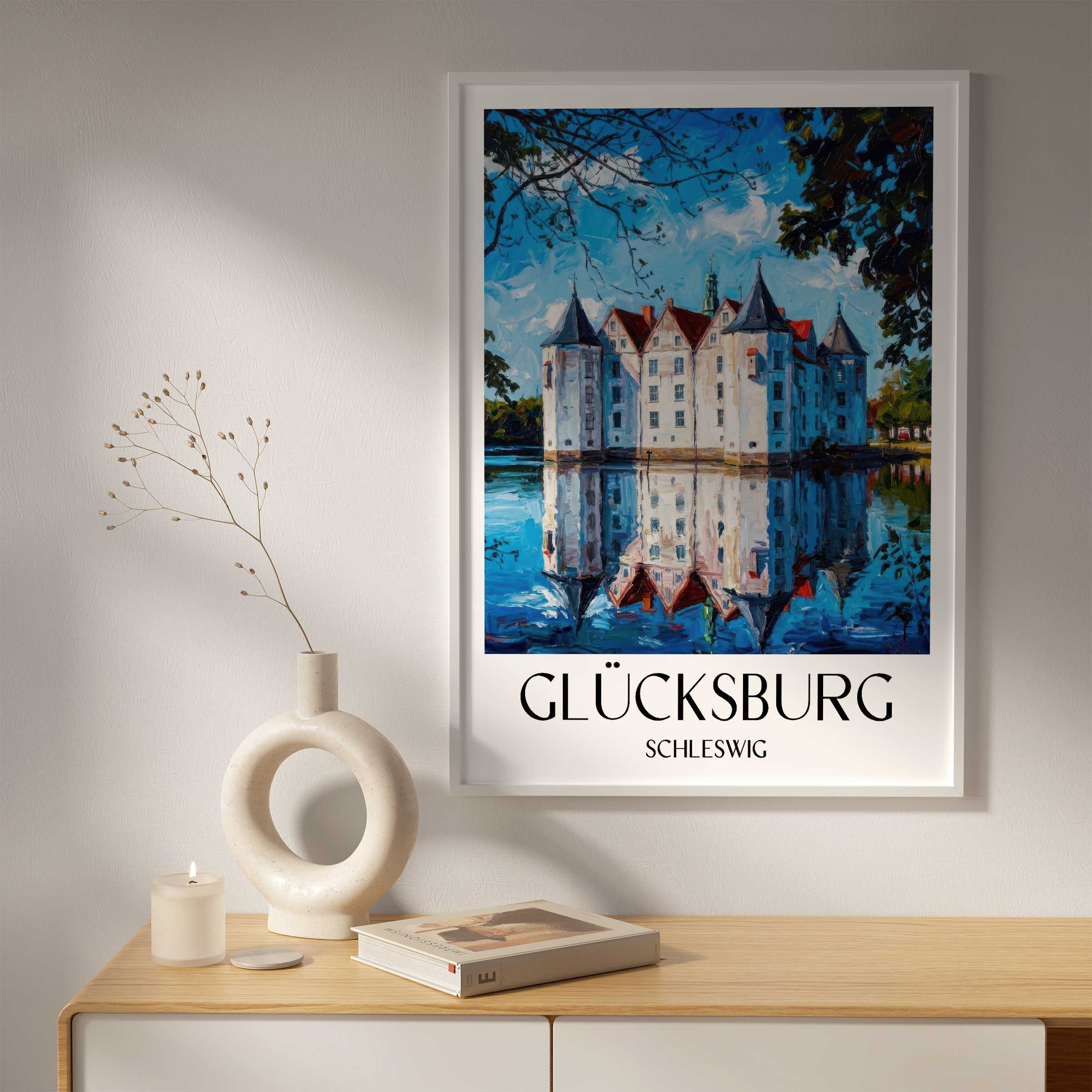 glücksburg-schleswig-deutschland-poster-oil-painting-oelgemaelde