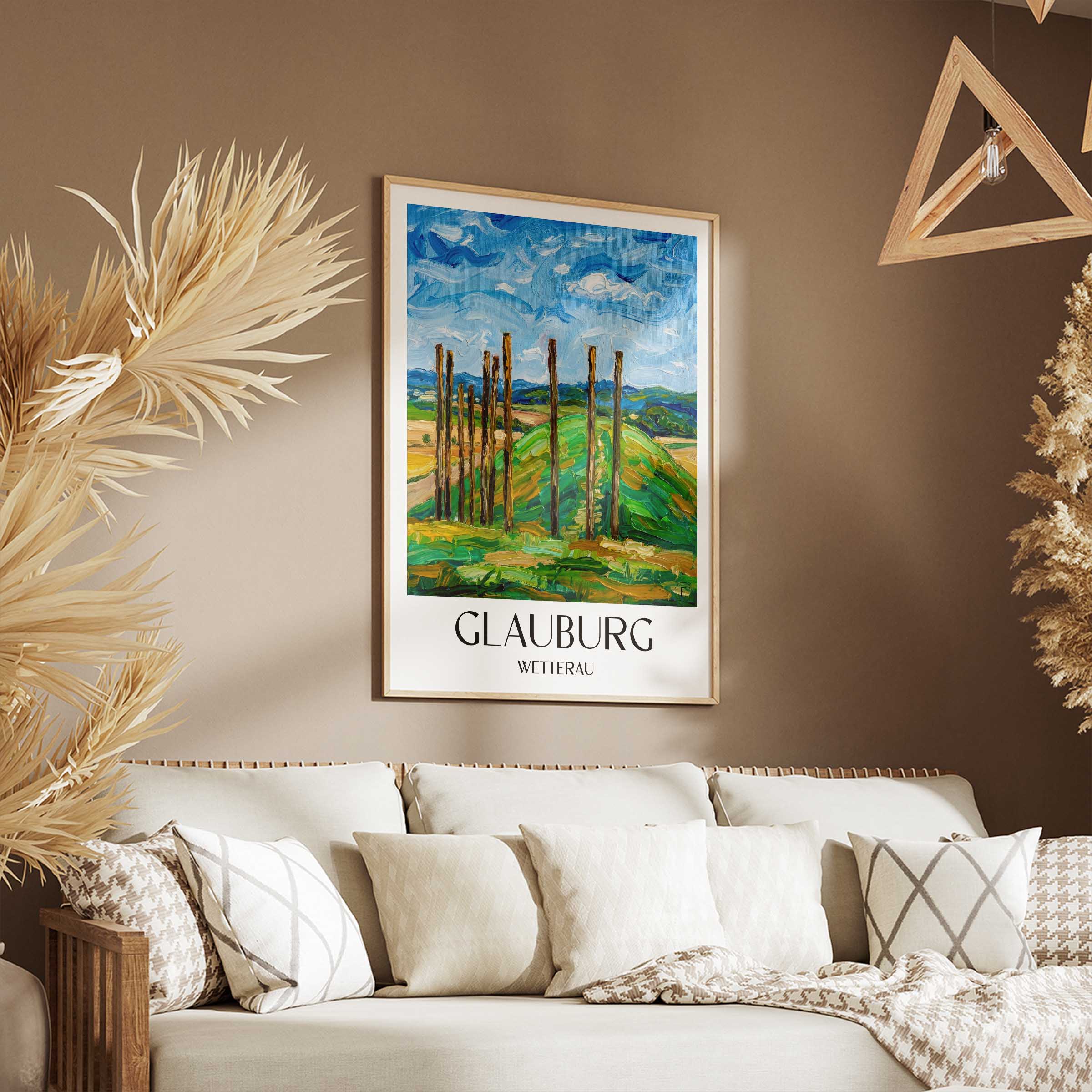 glauburg-wetterau-deutschland-poster-oil-painting-oelgemaelde