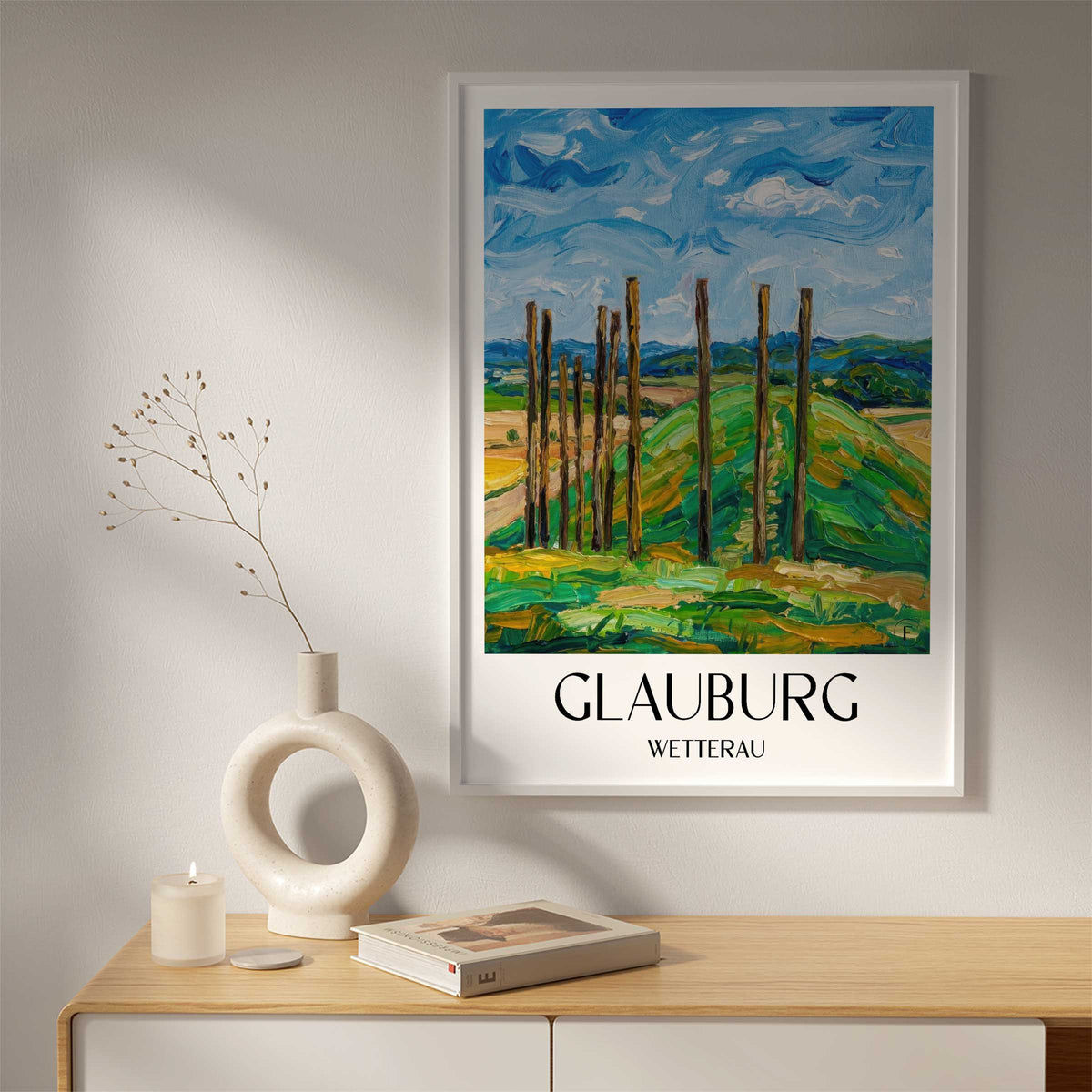glauburg-wetterau-deutschland-poster-oil-painting-oelgemaelde