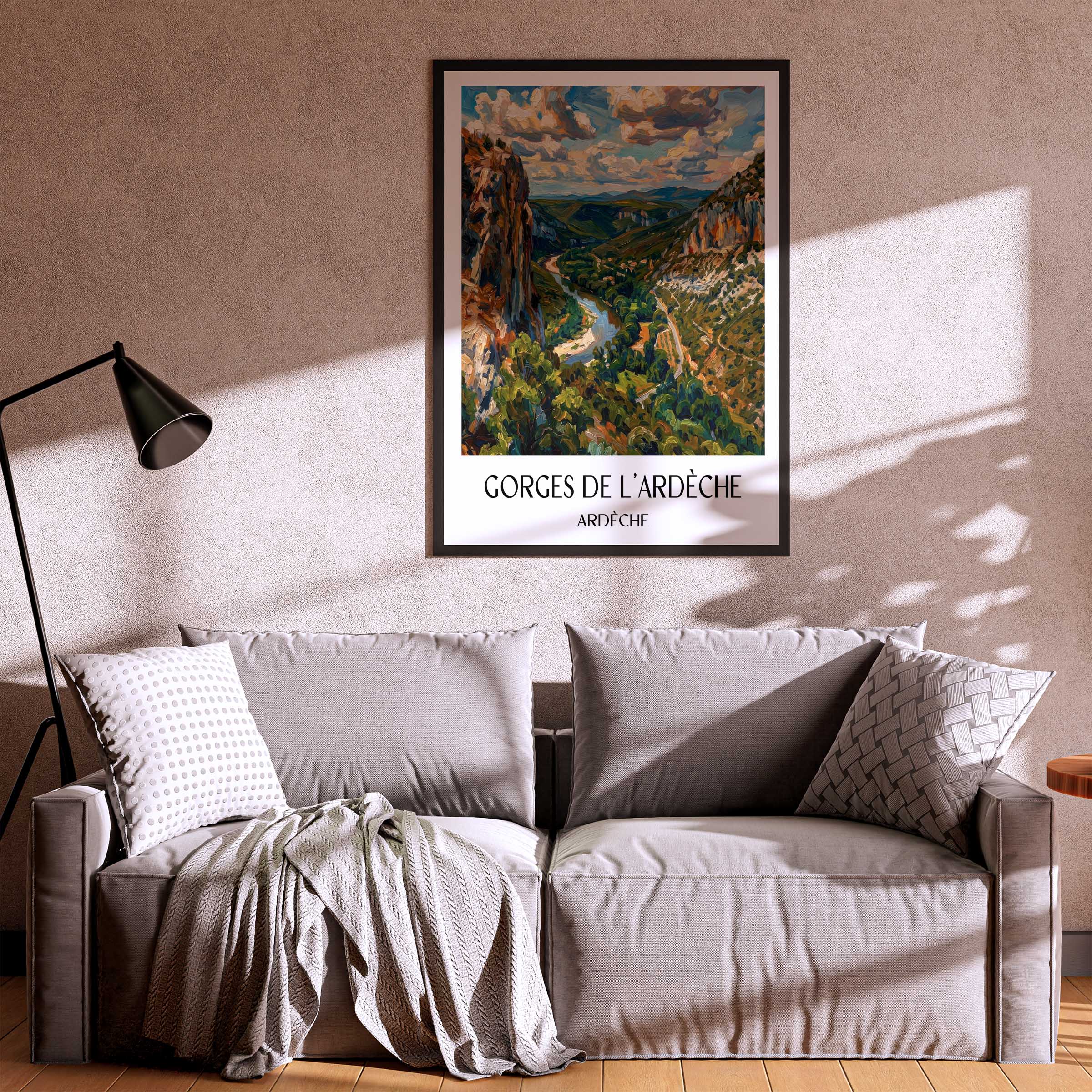 gorges-de-l'ardèche-ardèche-frankreich-poster-oil-painting-oelgemaelde