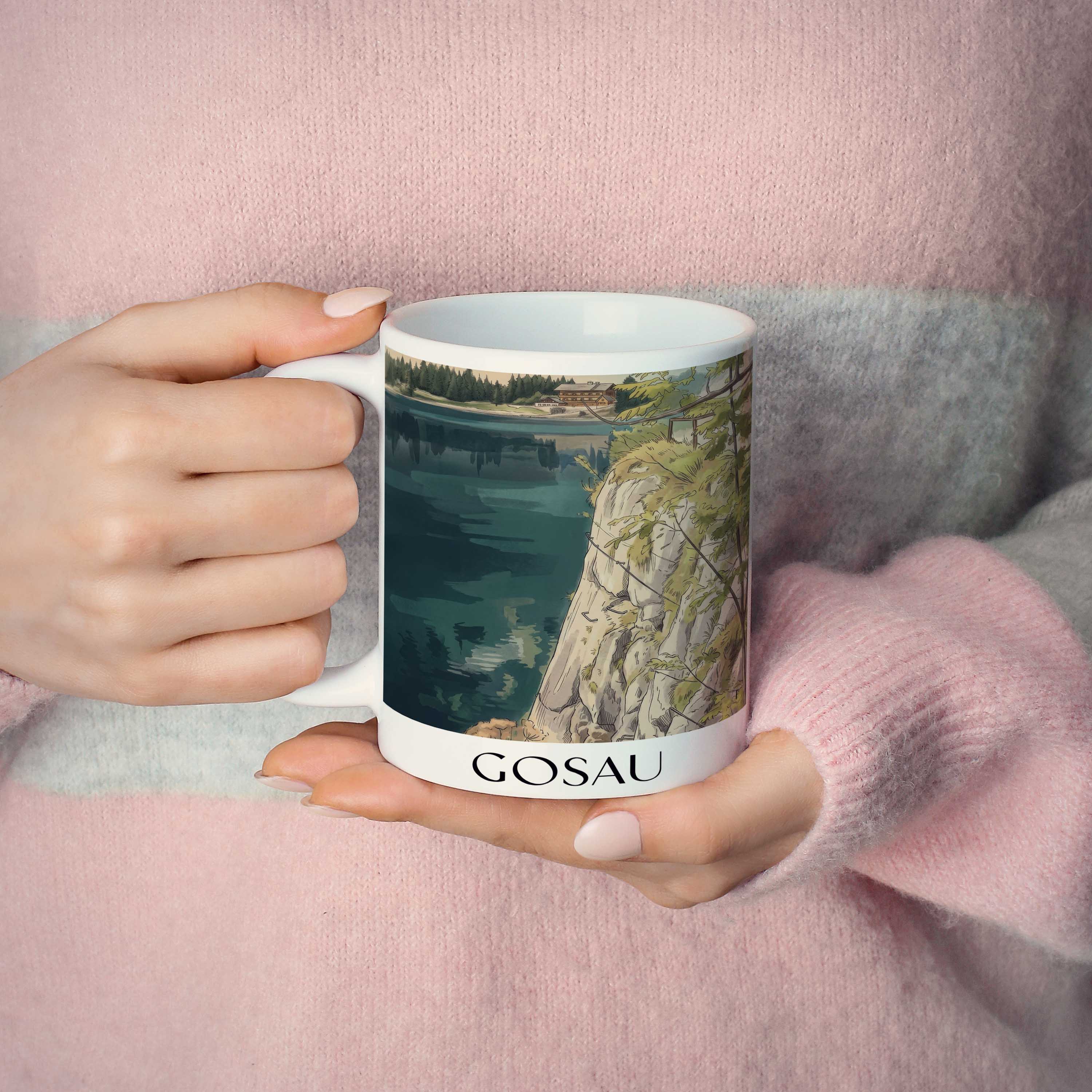 gosau--österreich-österreich-kaffeebecher-aquarell