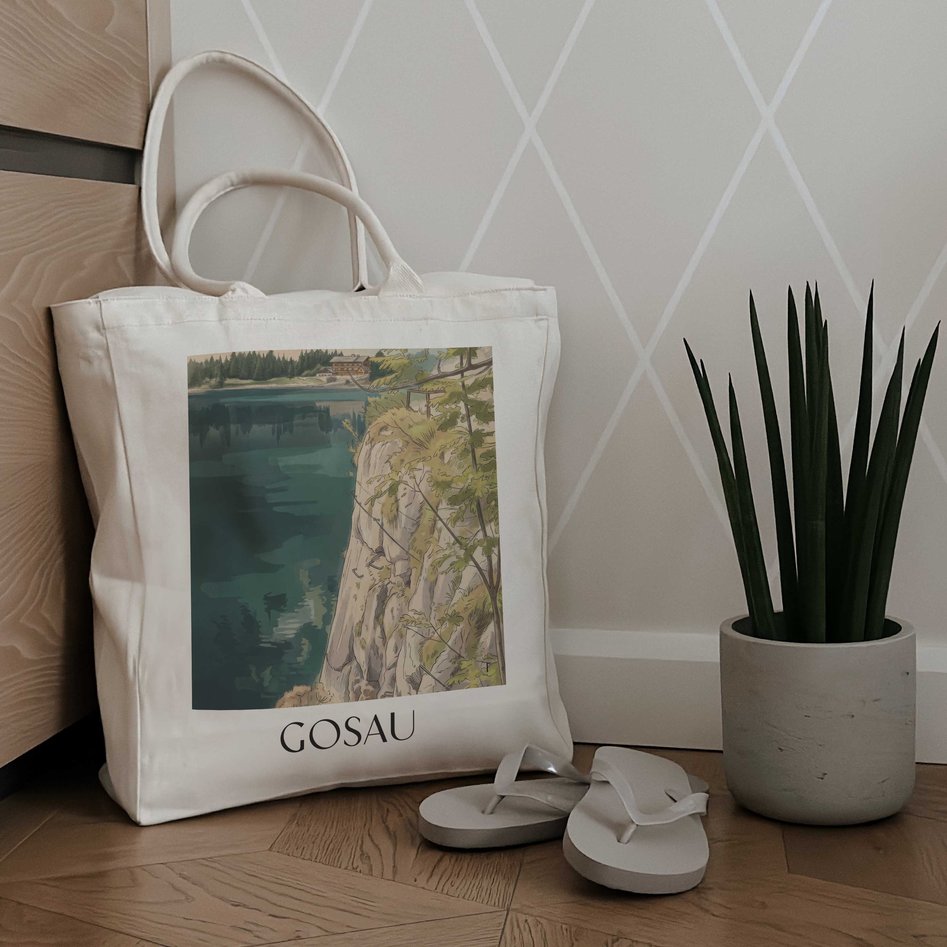 gosau--österreich-österreich-einkaufstasche-aquarell